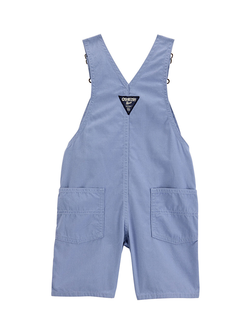 Mavi Küçük Erkek Çocuk Salopet Şort-1