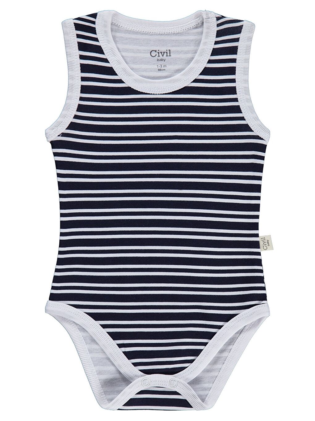 Baby Yelken Empirmeli 5 Li 1-36 Ay Çıtçıtlı Badi - Mavi-2