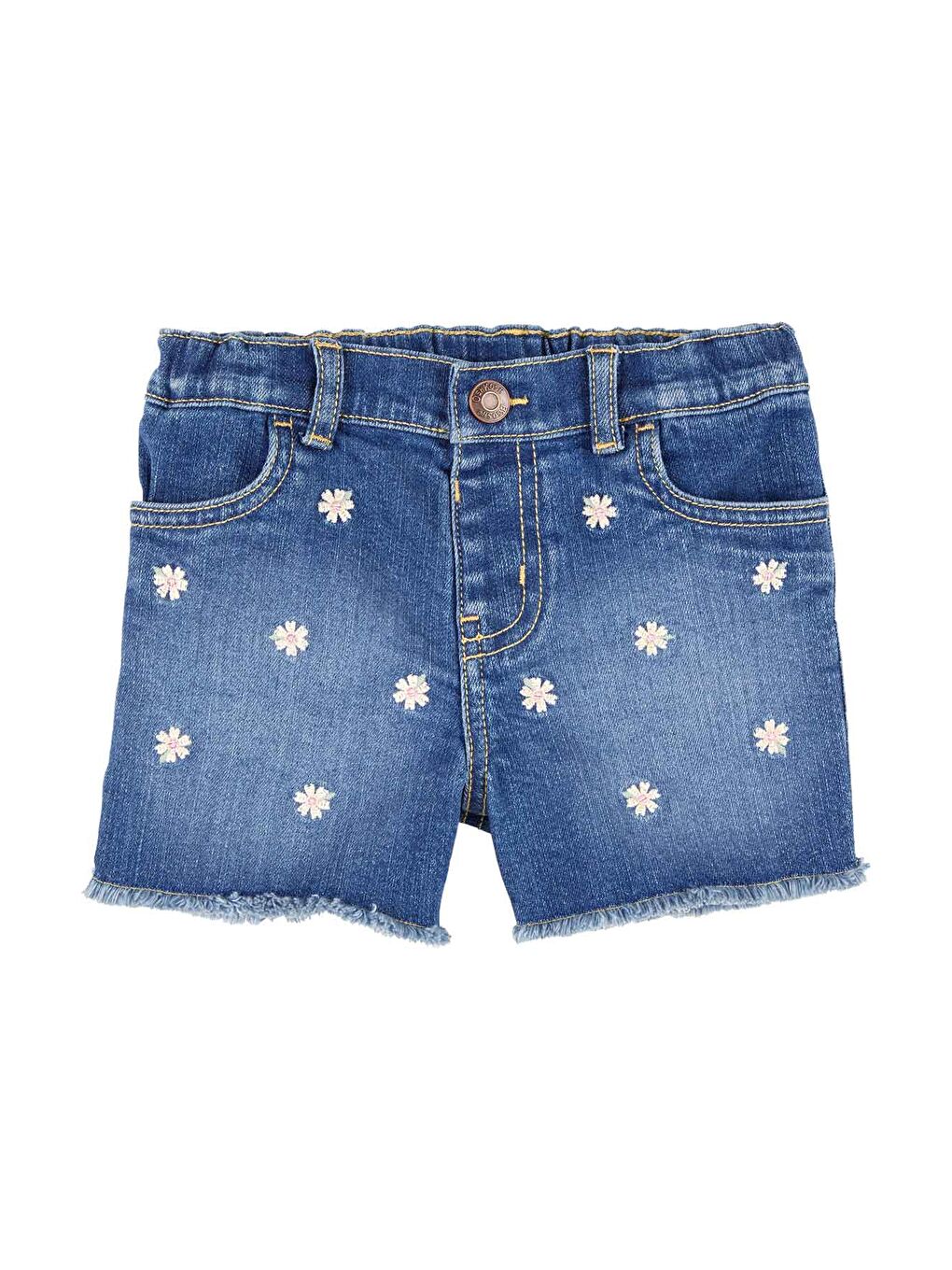 Mavi Küçük Kız Çocuk Şort