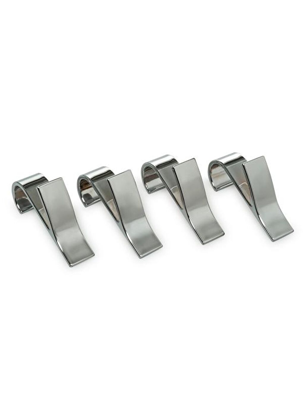 4'lü Pratik Banyo Askısı - Gri-2