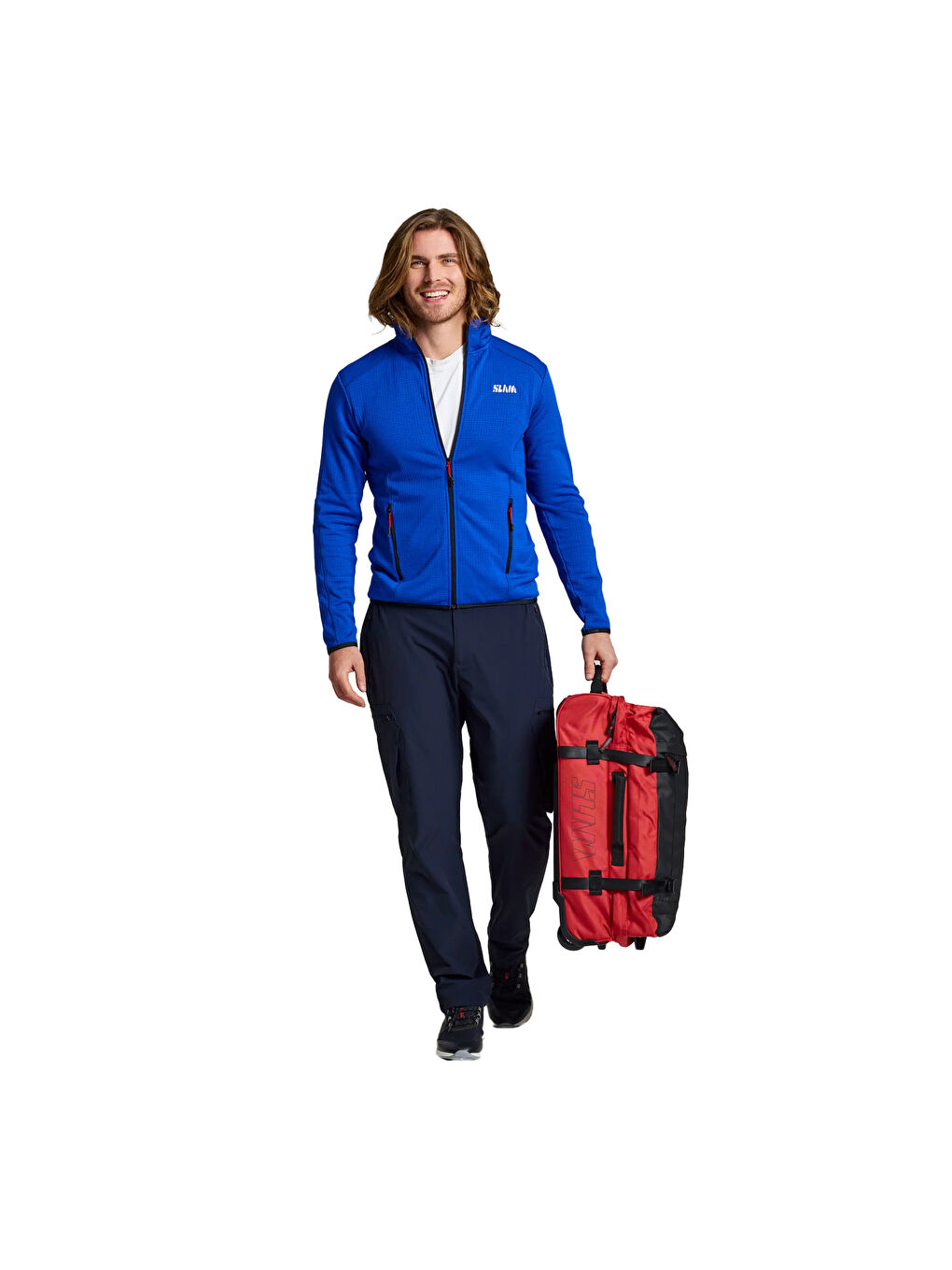 Lacivert Tech Cargo Pant Erkek Mavi Pantolon-3