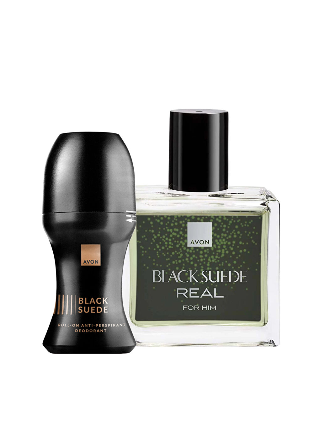 AVON Black Suede Real Erkek Parfüm ve Rollon Paketi