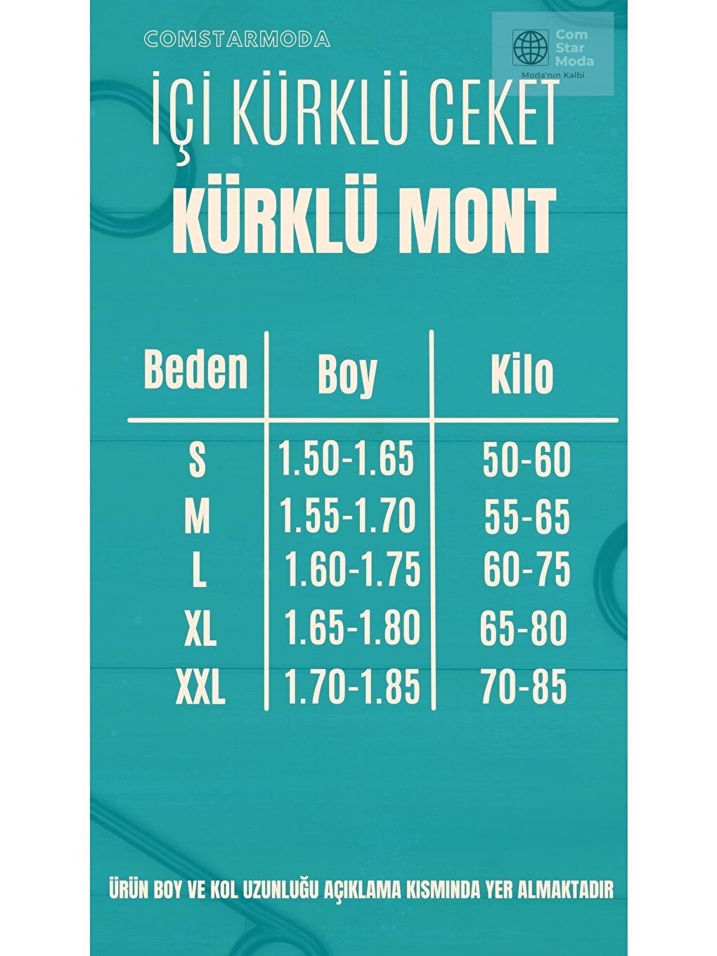 Haki Erkek Içi Kürklü Jean Ceket-2