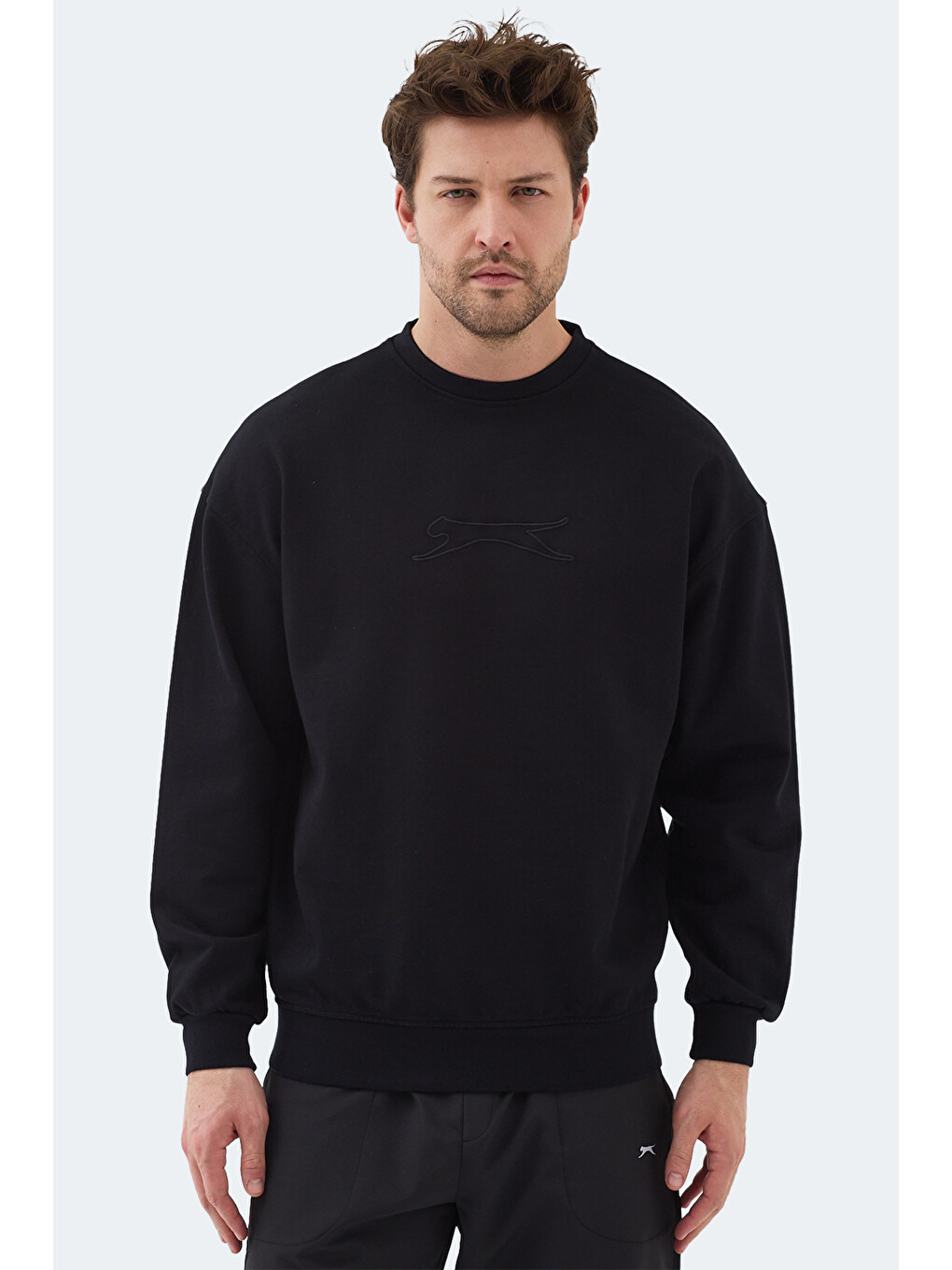 Karışık VADIK 2li set Erkek Oversıze Sweatshırt-3