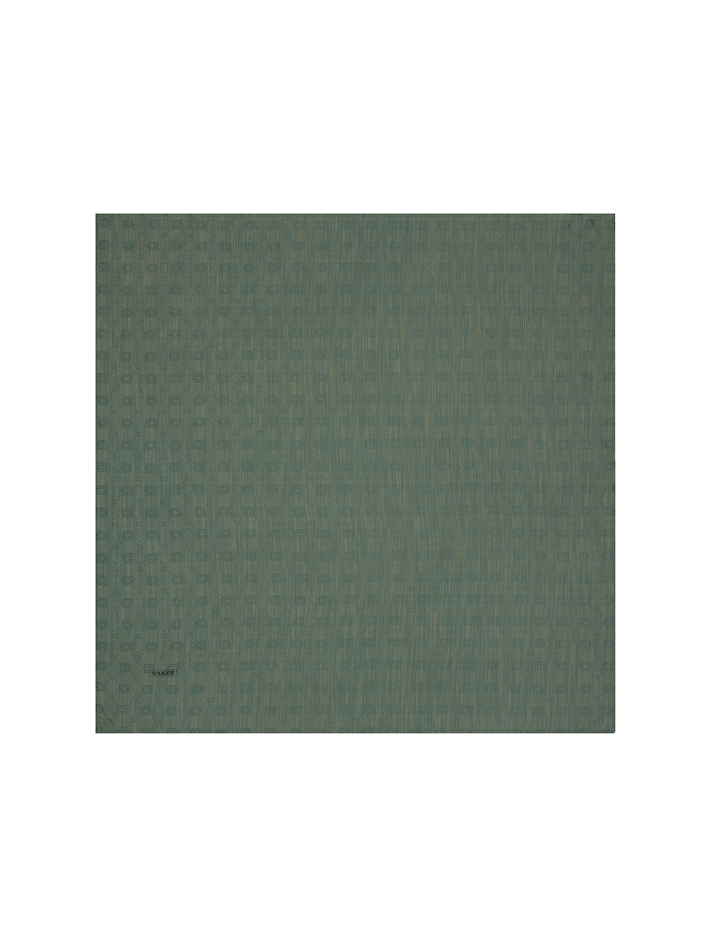 Yeşil İpek Pamuk Jakar