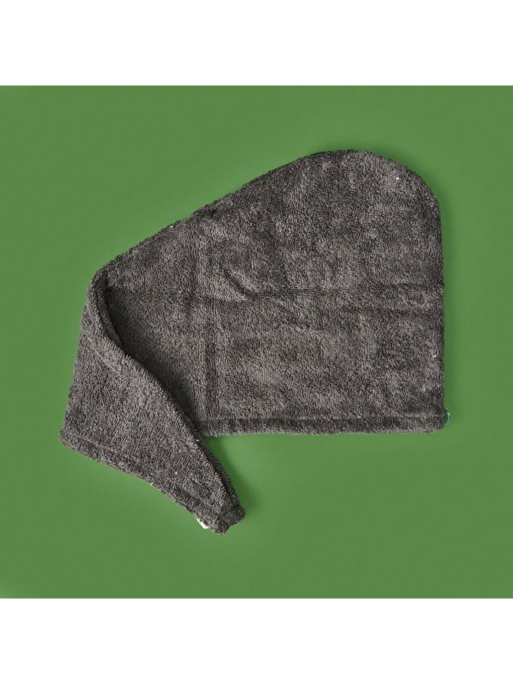 Evidea Soft Mikrofiber Saç Havlusu - Antrasit - 57x27 cm