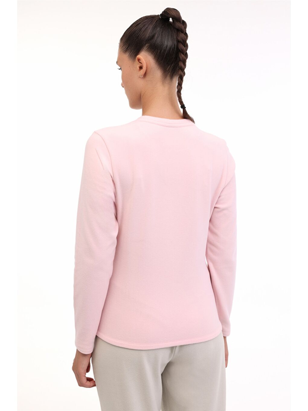 WB 7 BEYZA POLAR 5PR Pembe Kadın Polar-1