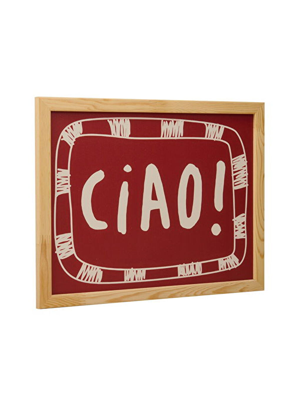 Deco Ciao Duvar Panosu - Kırmızı - 30x40 cm-2