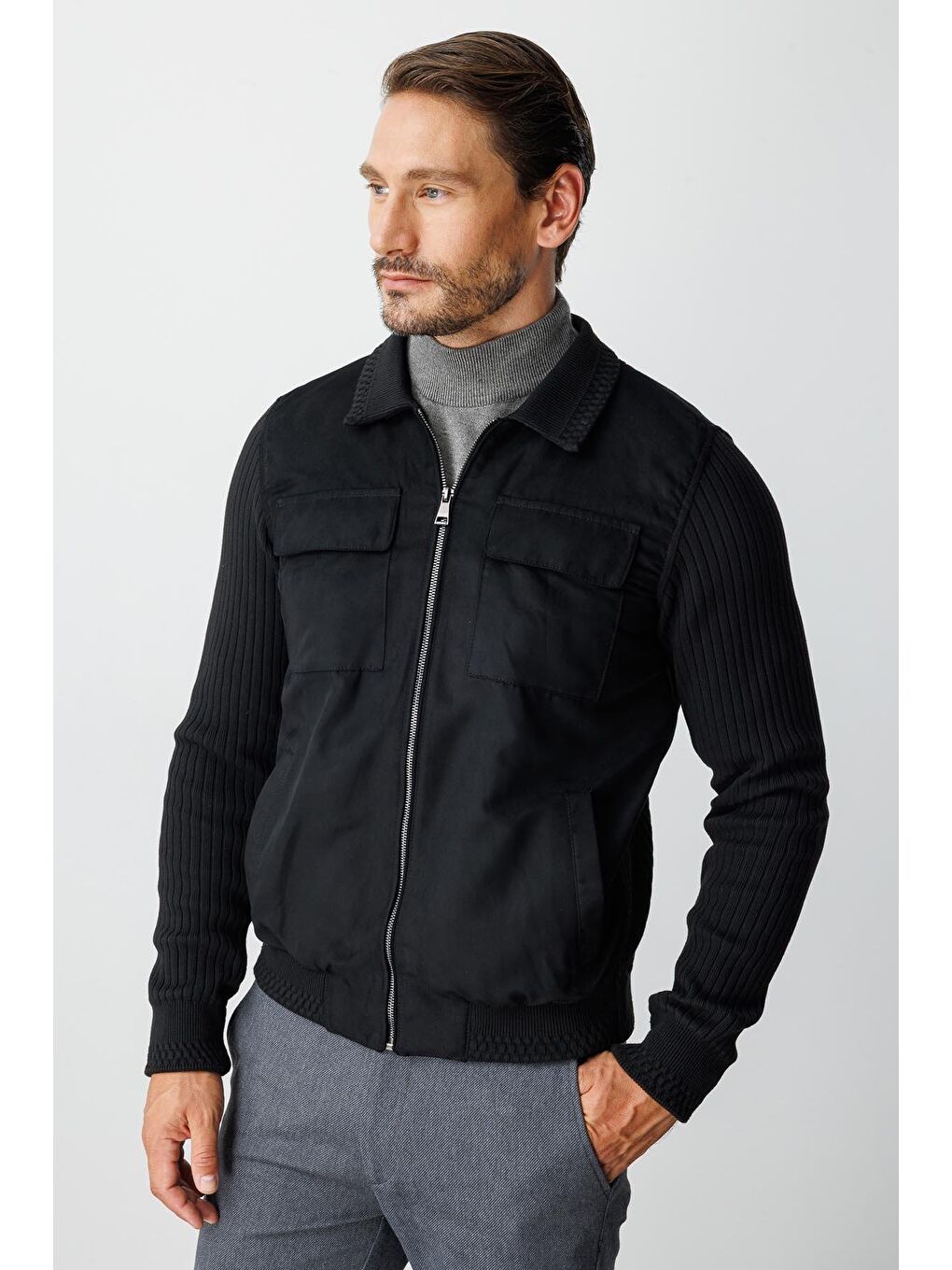 Siyah Erkek Sİyah Standart Std Mont-1