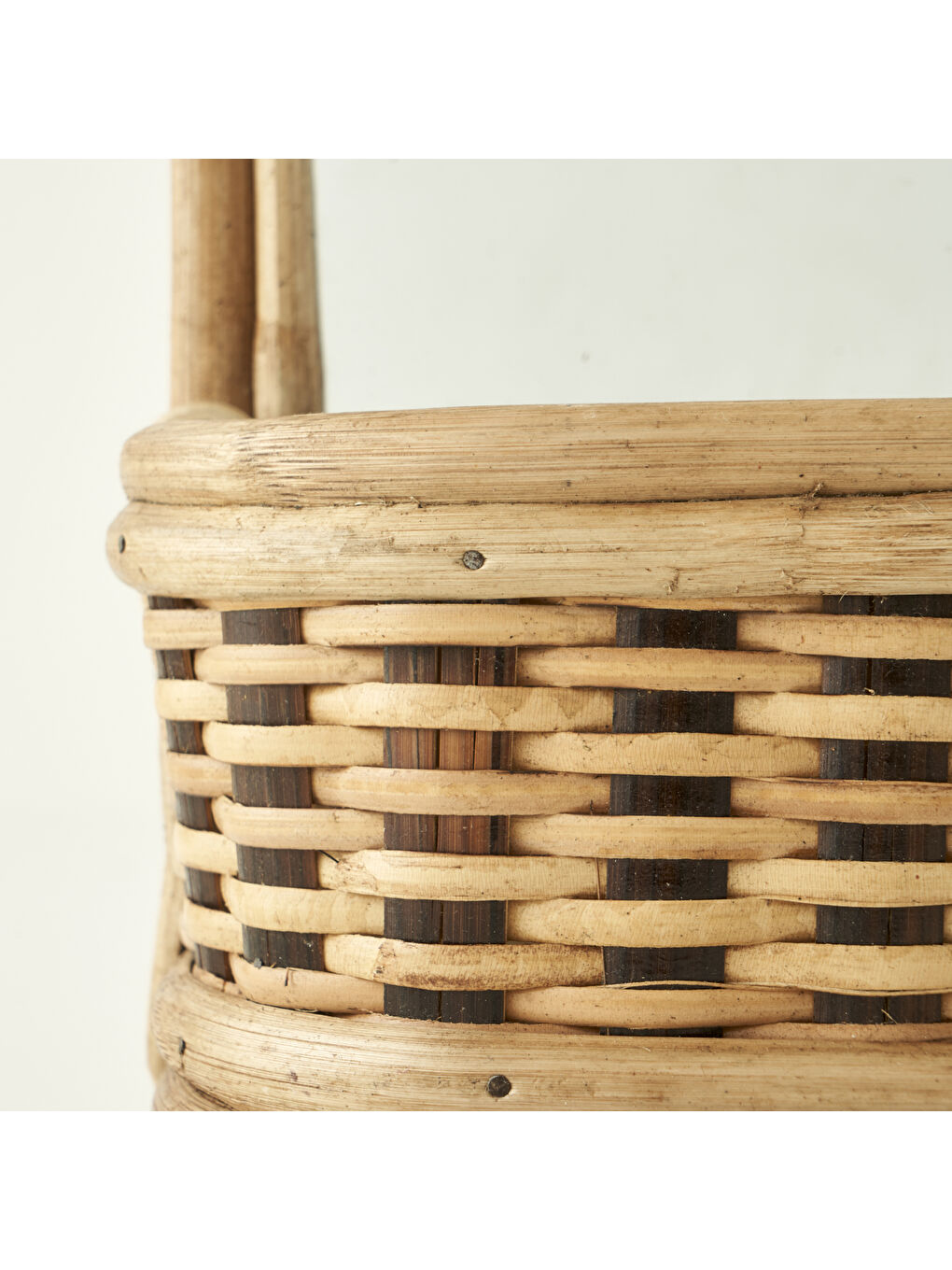 Bej Grin Standlı Ayna Naturel (41x31x13 cm)-2