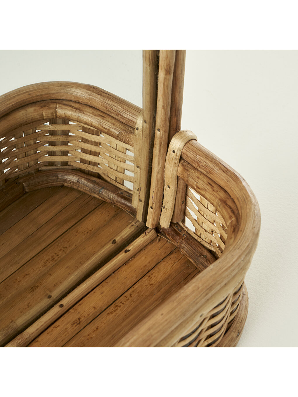 Bej Grin Standlı Ayna Naturel (41x31x13 cm)-3