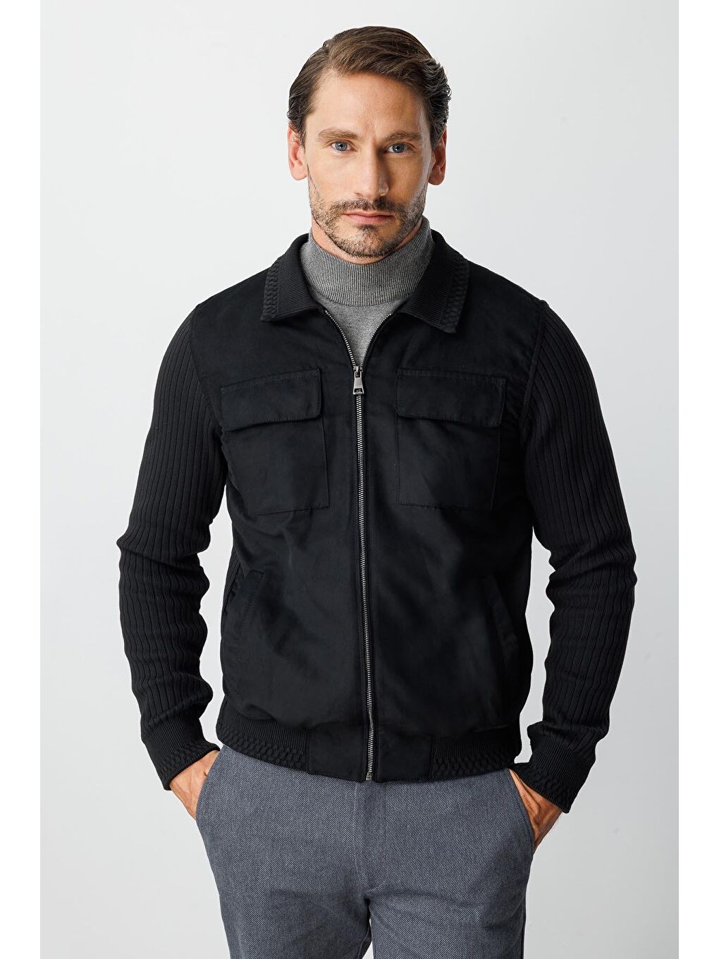 Siyah Erkek Sİyah Standart Std Mont-5