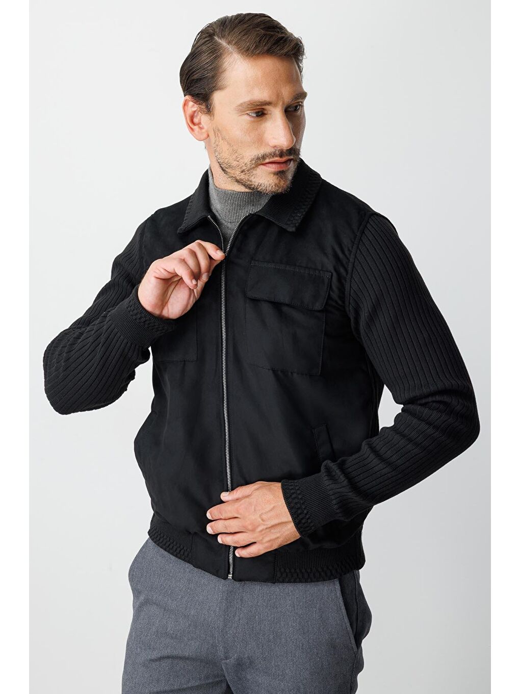 Siyah Erkek Sİyah Standart Std Mont-6