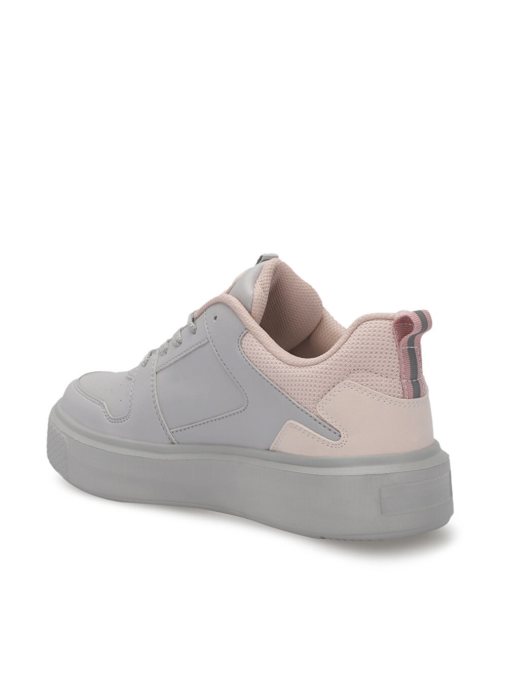 LONDON I Kadın Gri / Pembe Günlük Spor Ayakkabısı-5