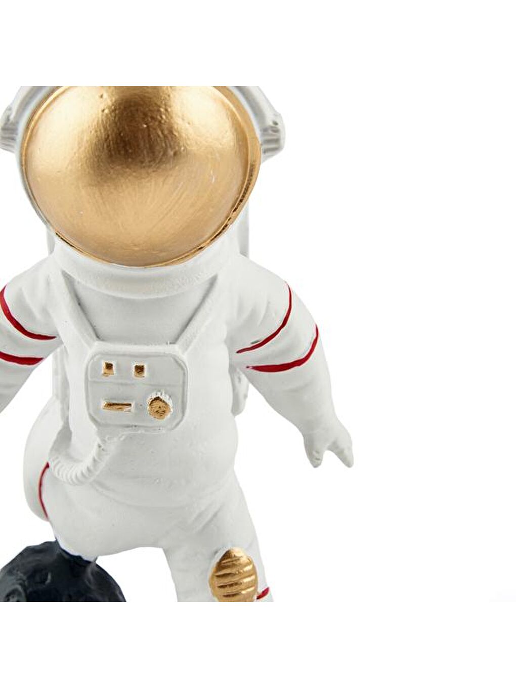 Deco Mini Oyuncu Astronot Dekoratif Obje - Beyaz - 14x10x8 cm-3