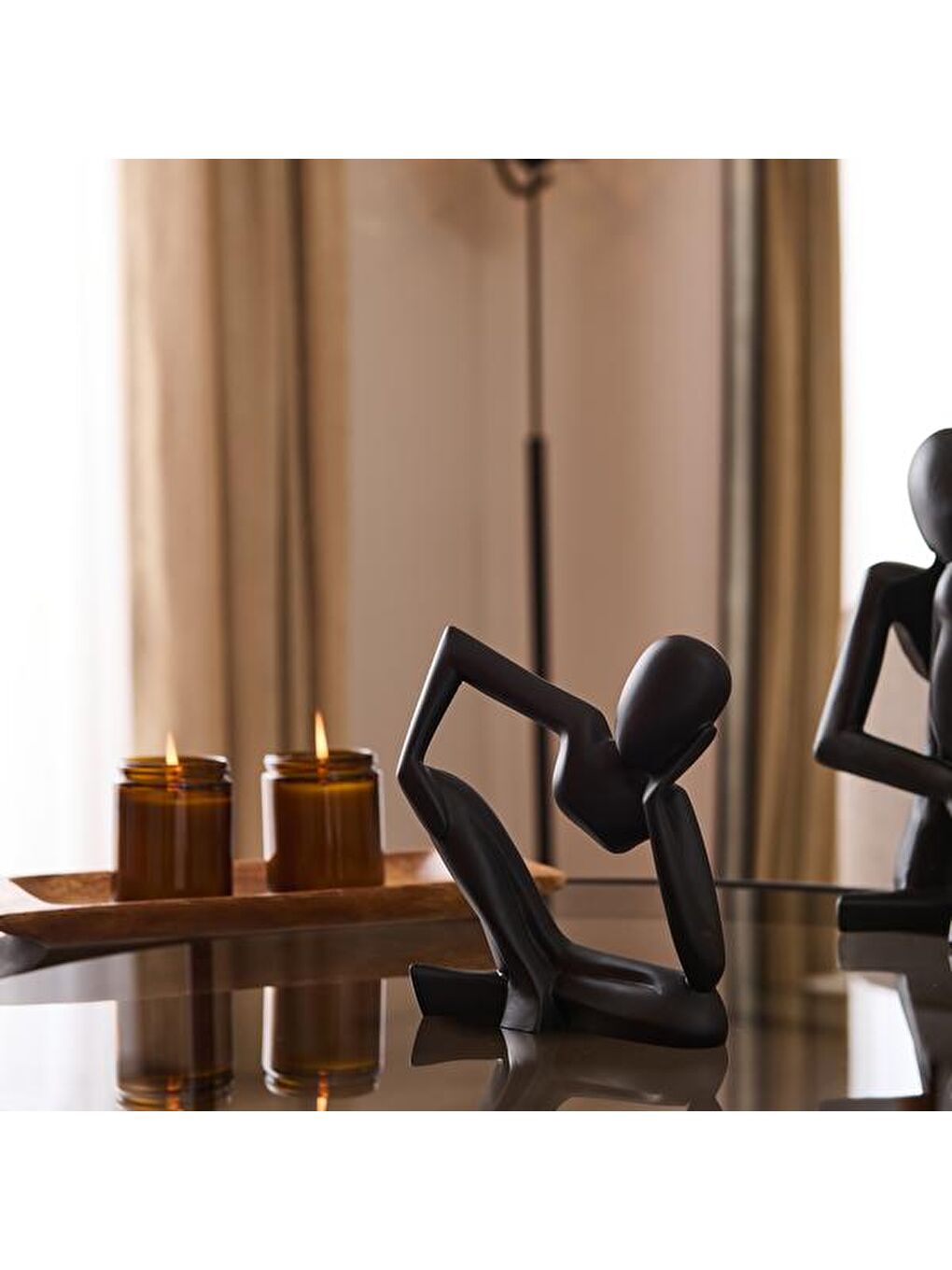 Deco Dream Dekoratif Obje - Siyah - 19x15x4 cm