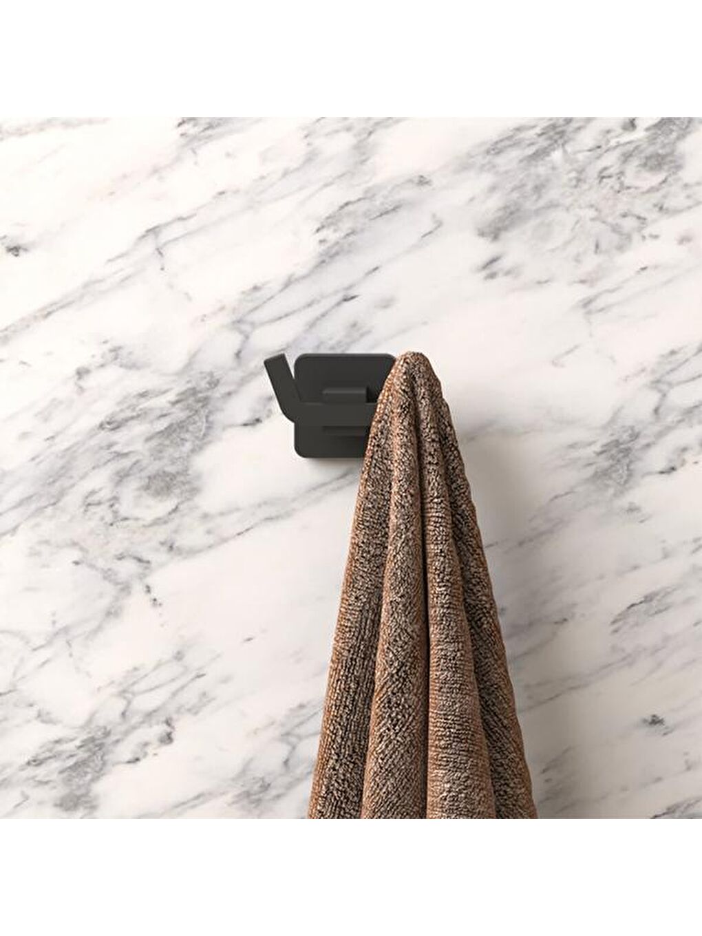 Alüminyum İkili Askılık - Siyah