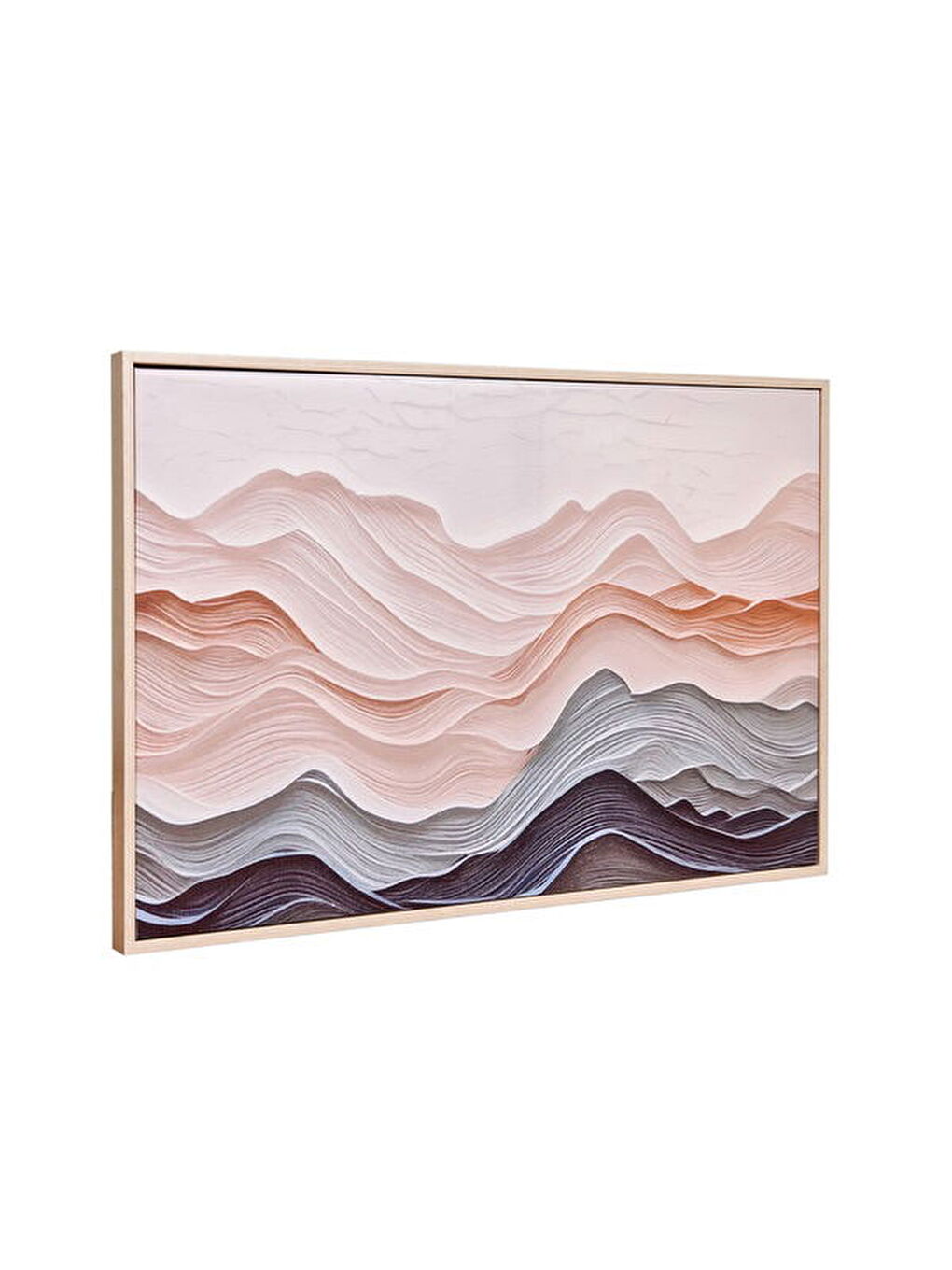 Karışık Deco Montana Tablo - Renkli - 90x60 cm-3