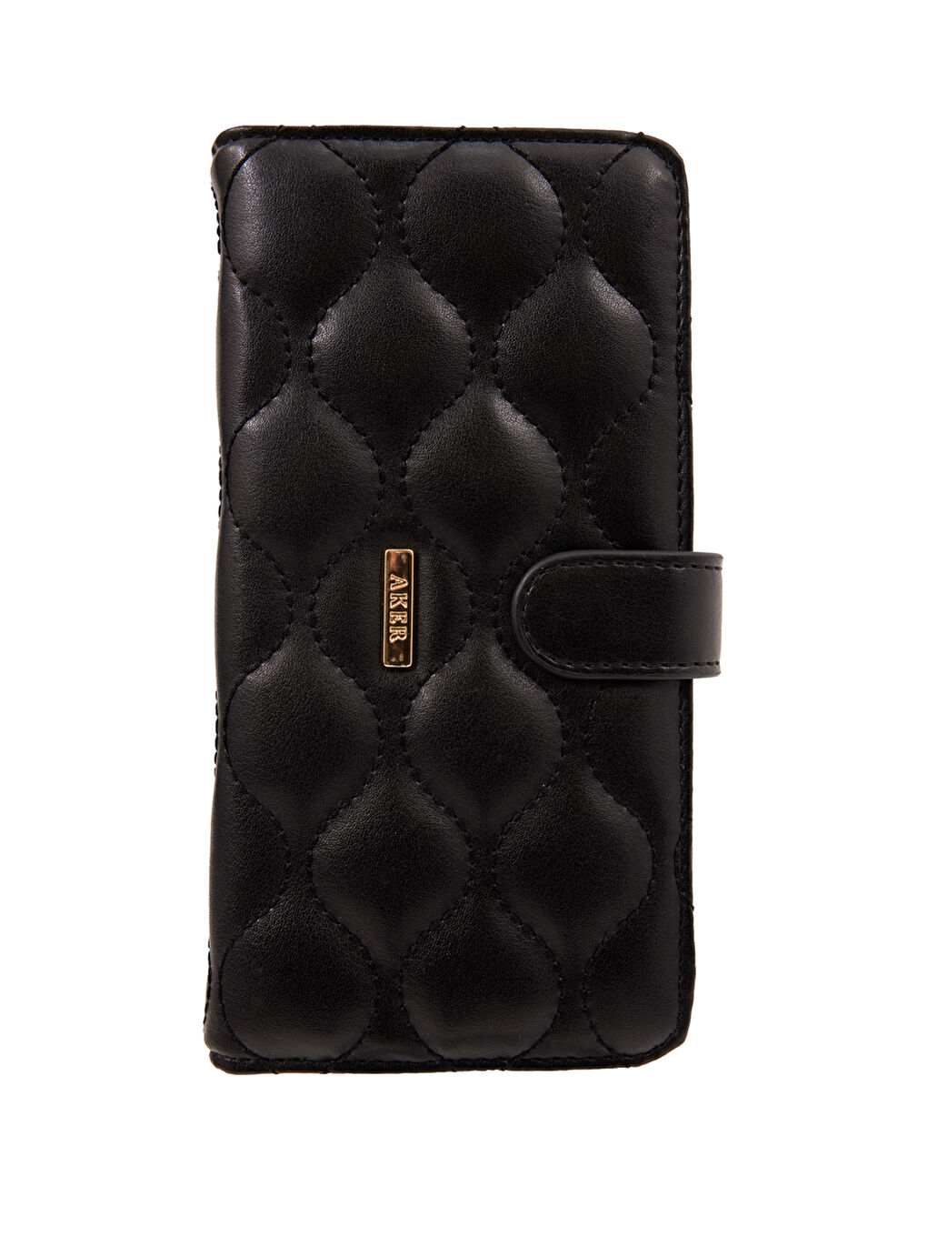 Siyah Czdn30009 Dikdörtgen Çıtçıtlı Cüzdan-1
