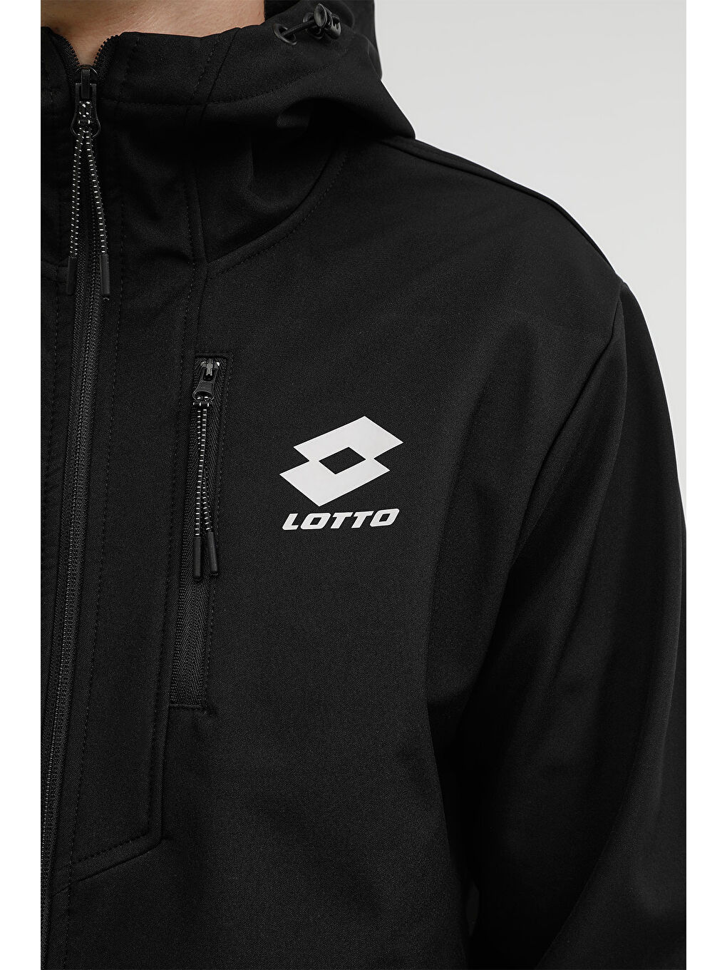 LOTTO Siyah M-ELOY SOFTSHELL 2PR Siyah Erkek Softshell - 3