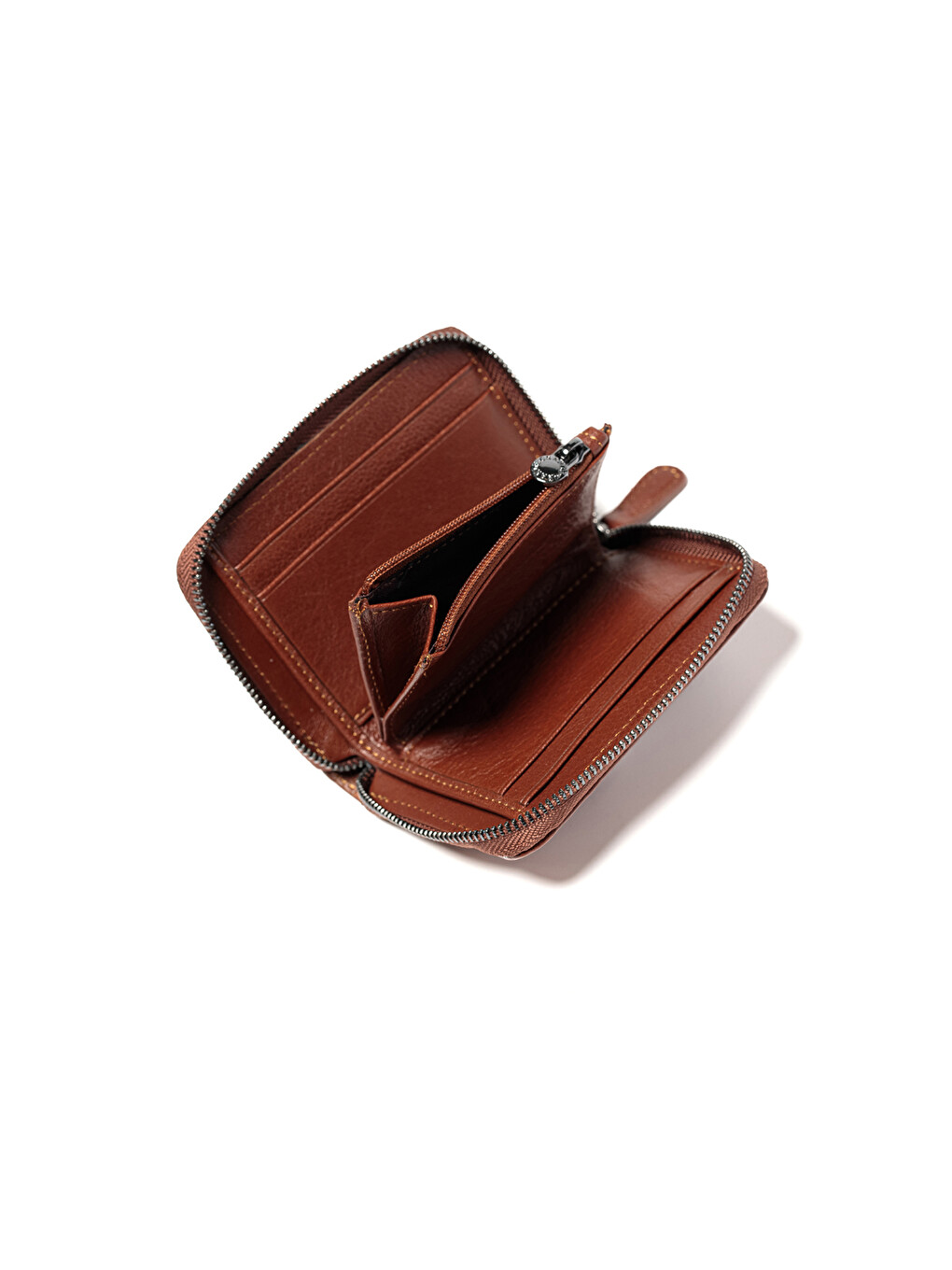 Kahverengi Unisex Cüzdan & Kartlık 740 Deri Cüzdan Kartlık-3