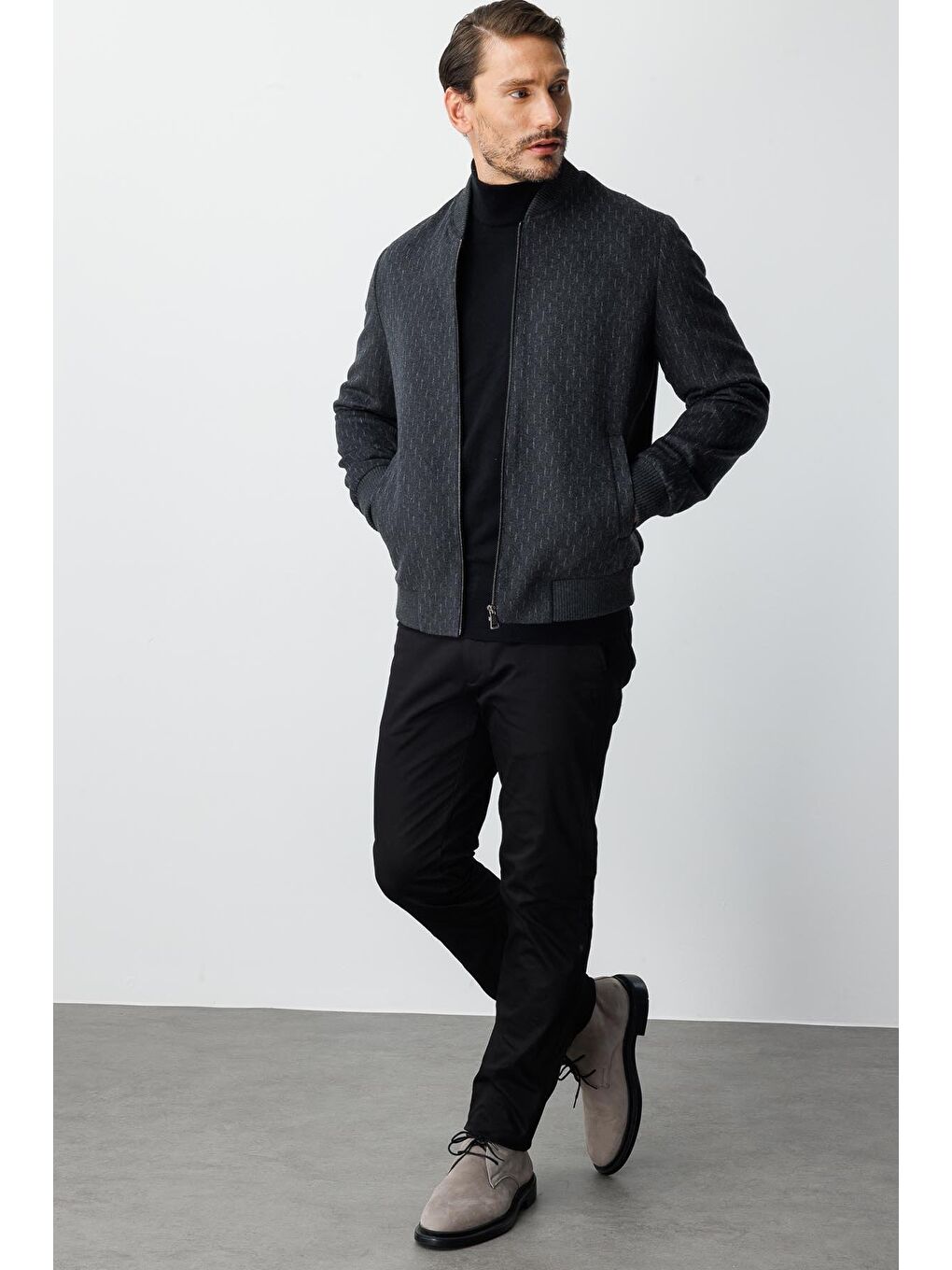 Gri Erkek Füme Standart Std Mont-6