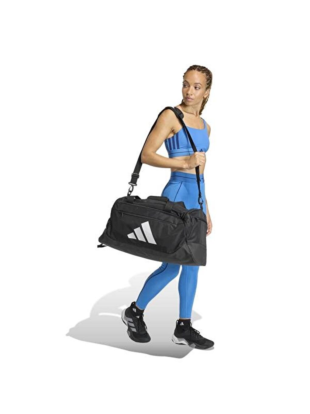 Q2 Hyperglam Ls Kadın Mavi Yuvarlak Yaka Sporcu Sütyeni-3