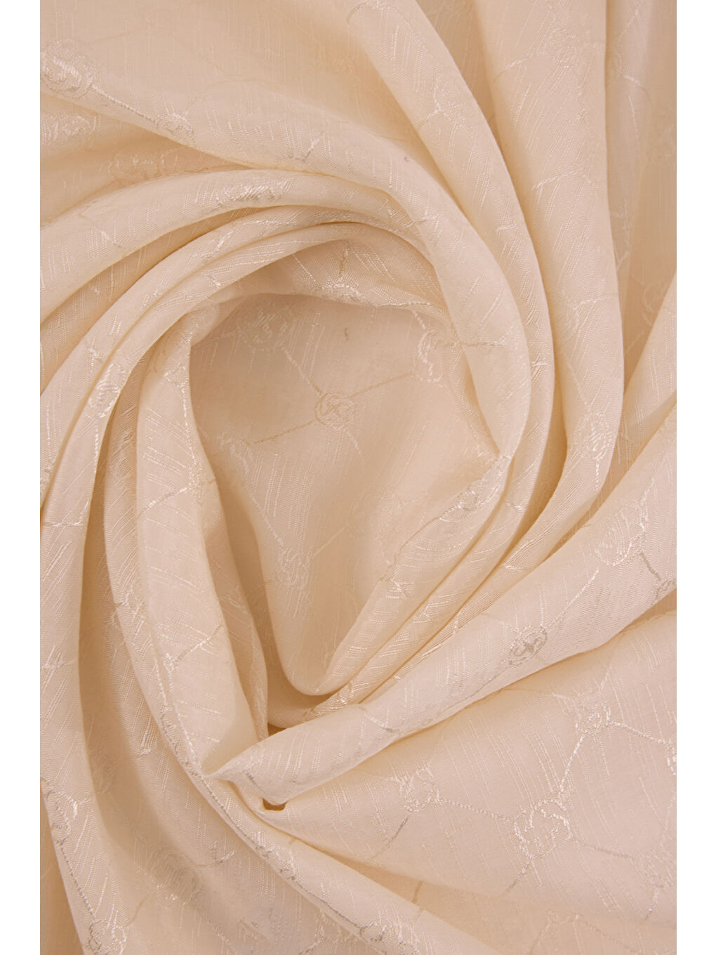 90X90 Koza Ekru Eşarp-2