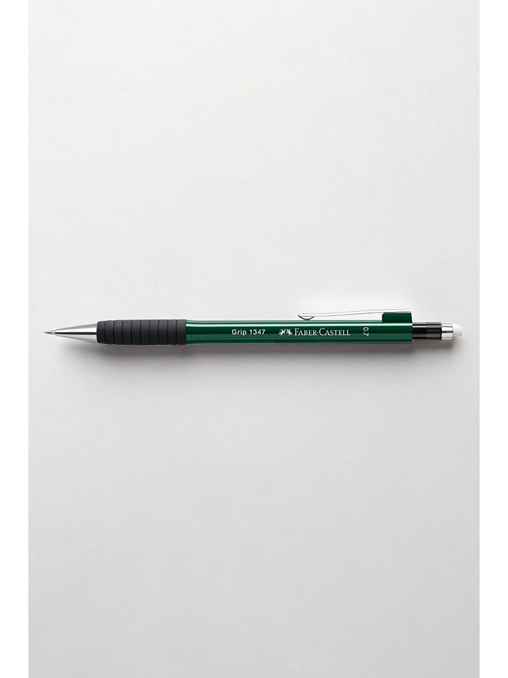 Grip 1345/47 Versatil Kalem, 0.7 mm, Koyu Yeşil, Ergonomik Tutuş, Yaylı Uç, Uzun Silgi-2