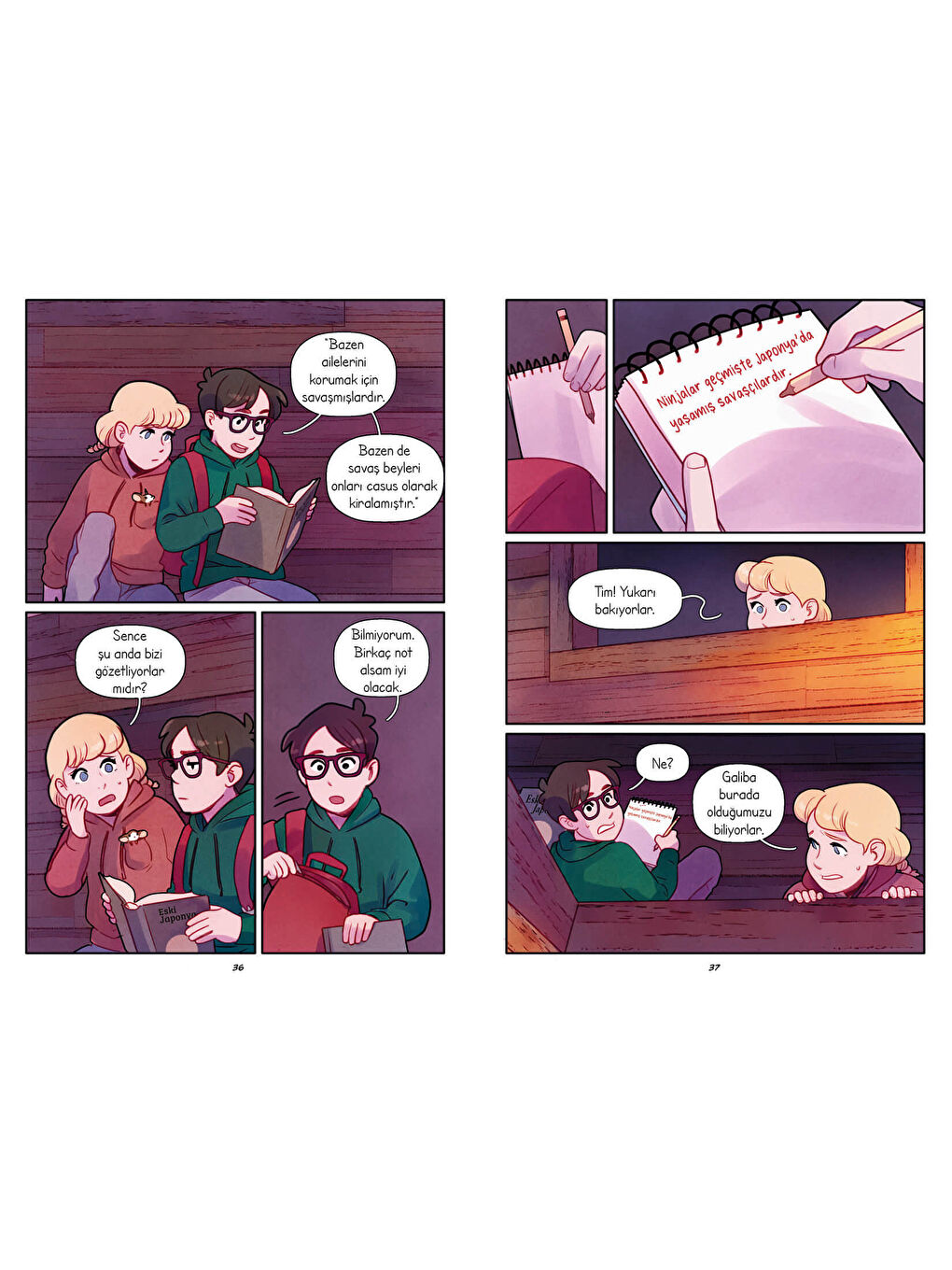 Sihirli Ağaç Evi - Çizgi Roman 5 - Ninjaların Gecesi-5