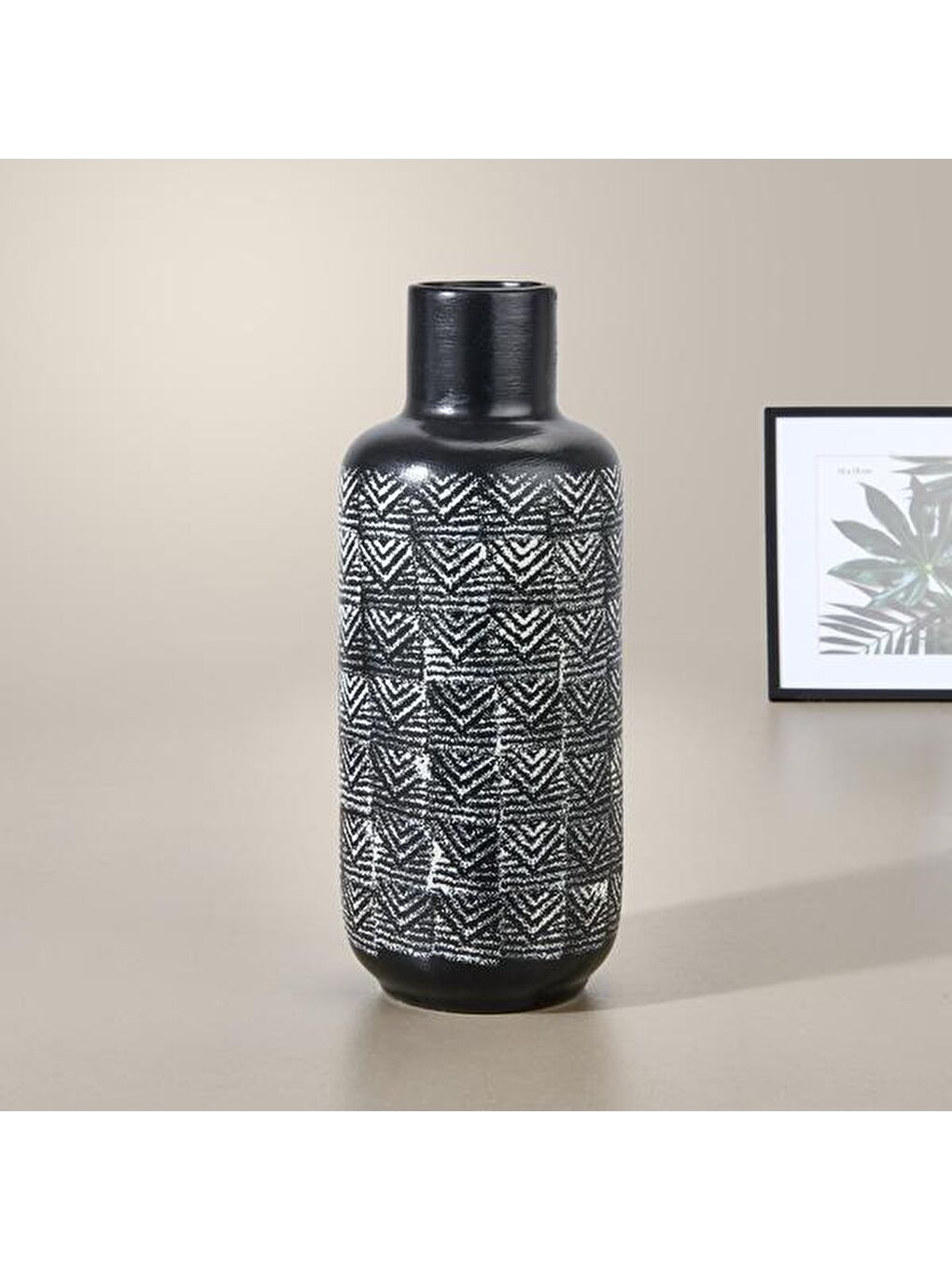 Deco Arty Vazo - Siyah - 33 cm-3