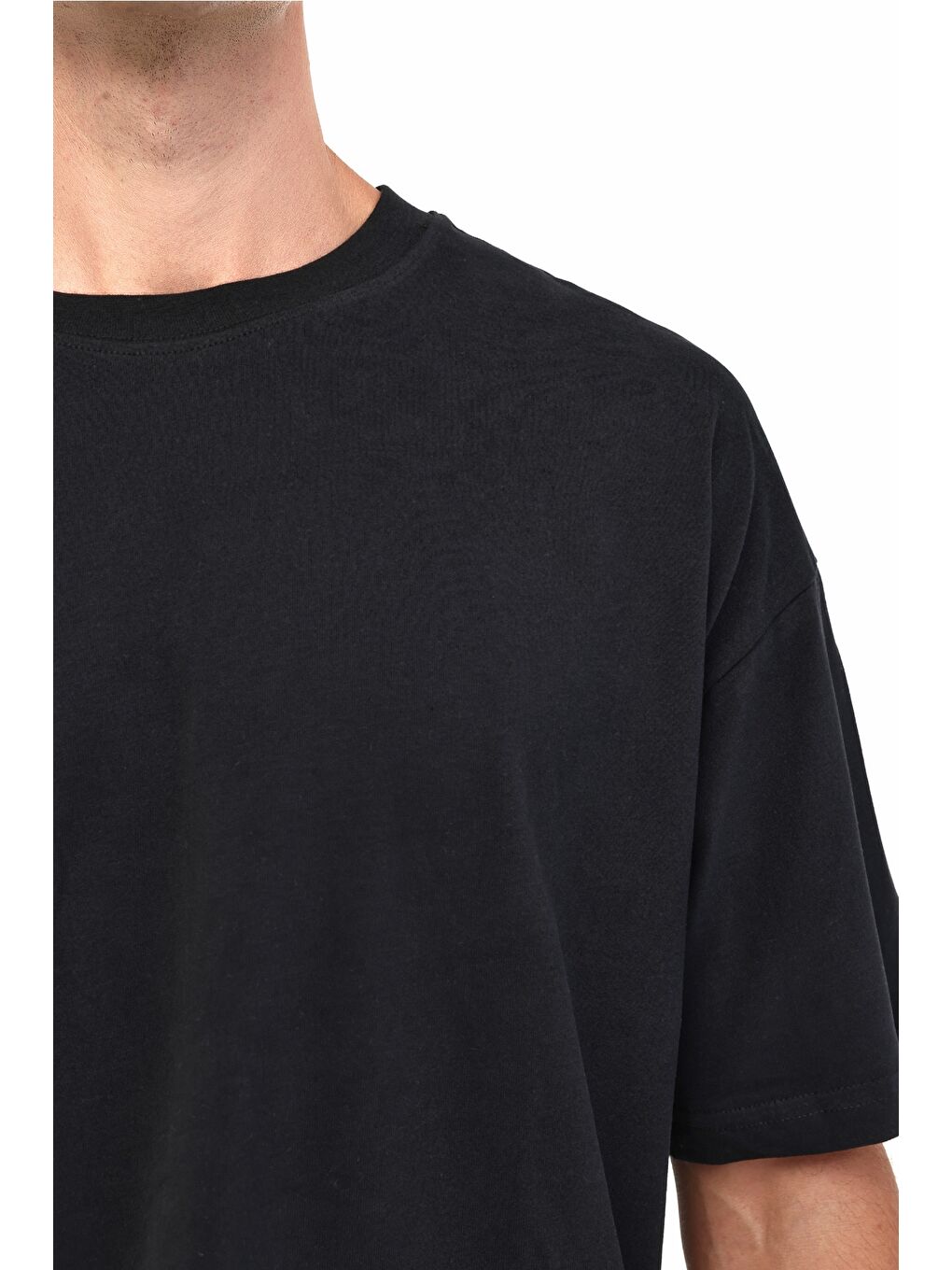 MB ROS 11HS113 5PR Siyah Erkek Kısa Kol Tişört-3