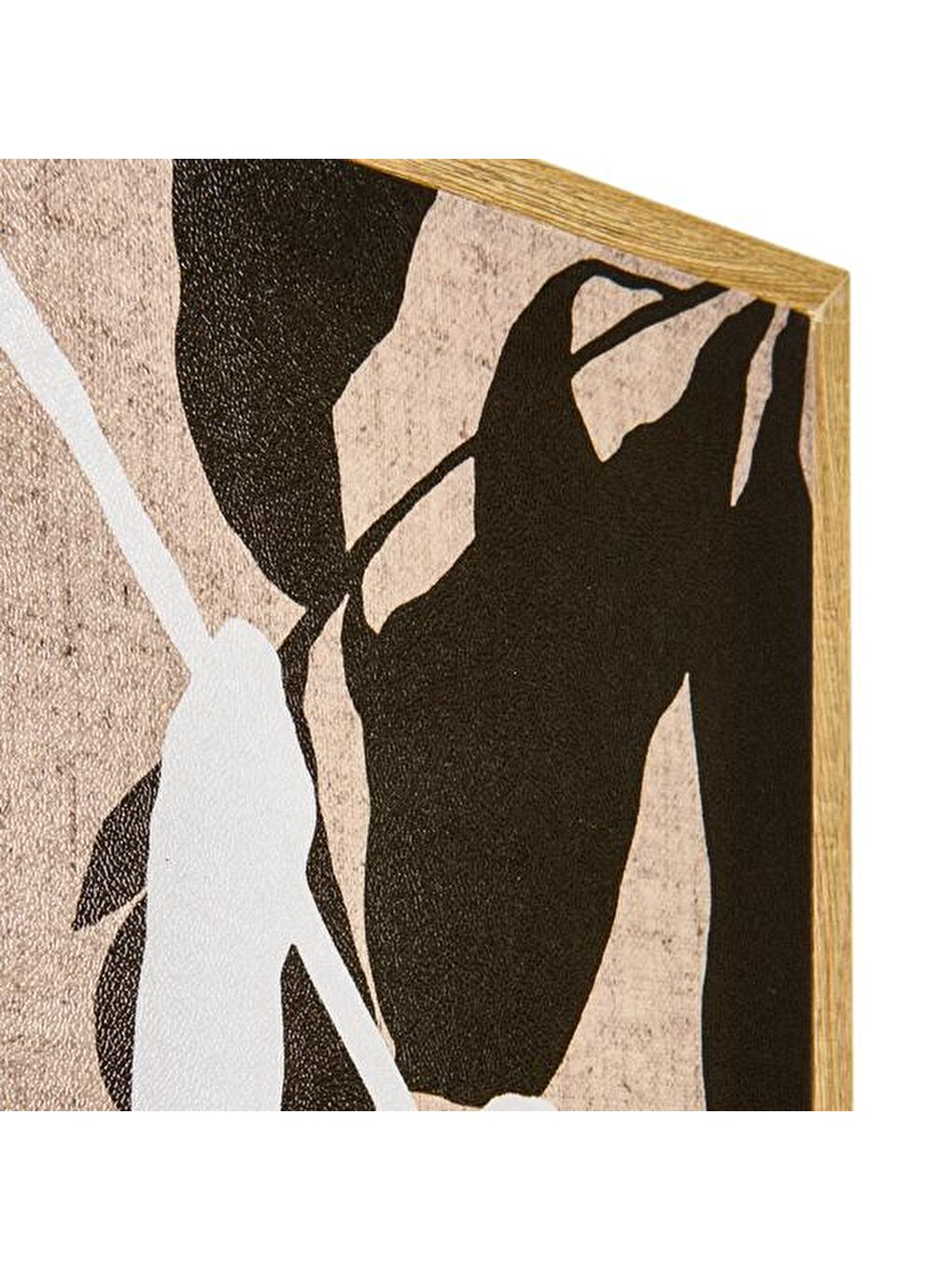 Deco Flora Tablo - Bej / Kahverengi - 90x60 cm-2
