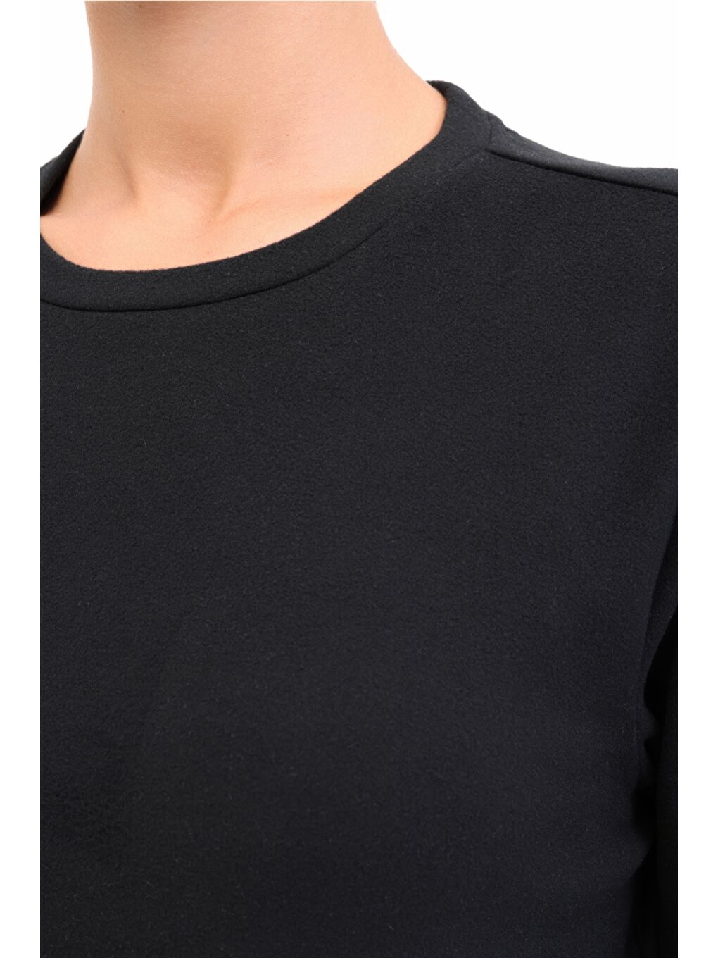 WB 7 BEYZA POLAR 5PR Siyah Kadın Polar-3