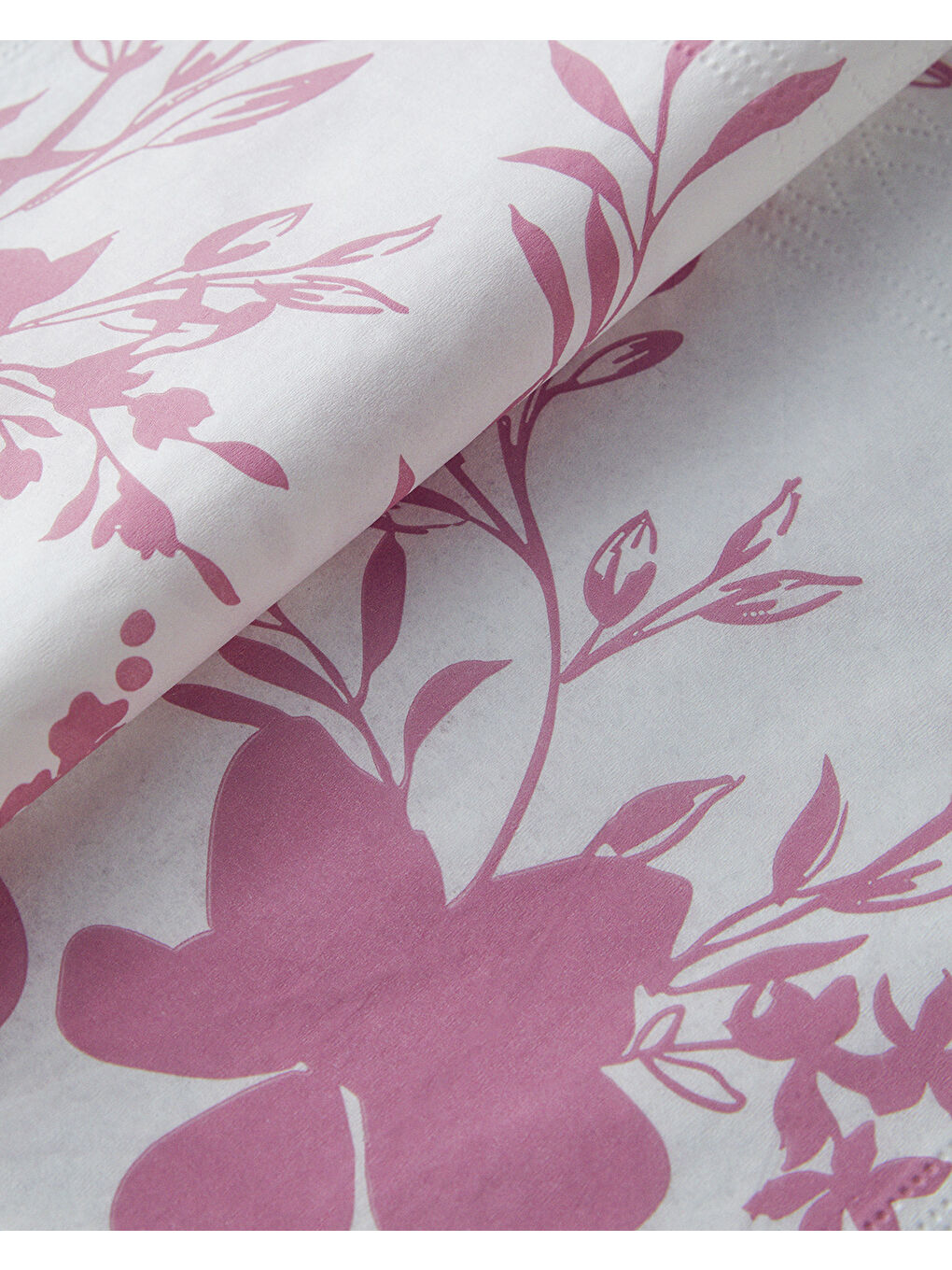 Floryna 20'li Kağıt Peçete 33x33 cm Pembe-Beyaz-2