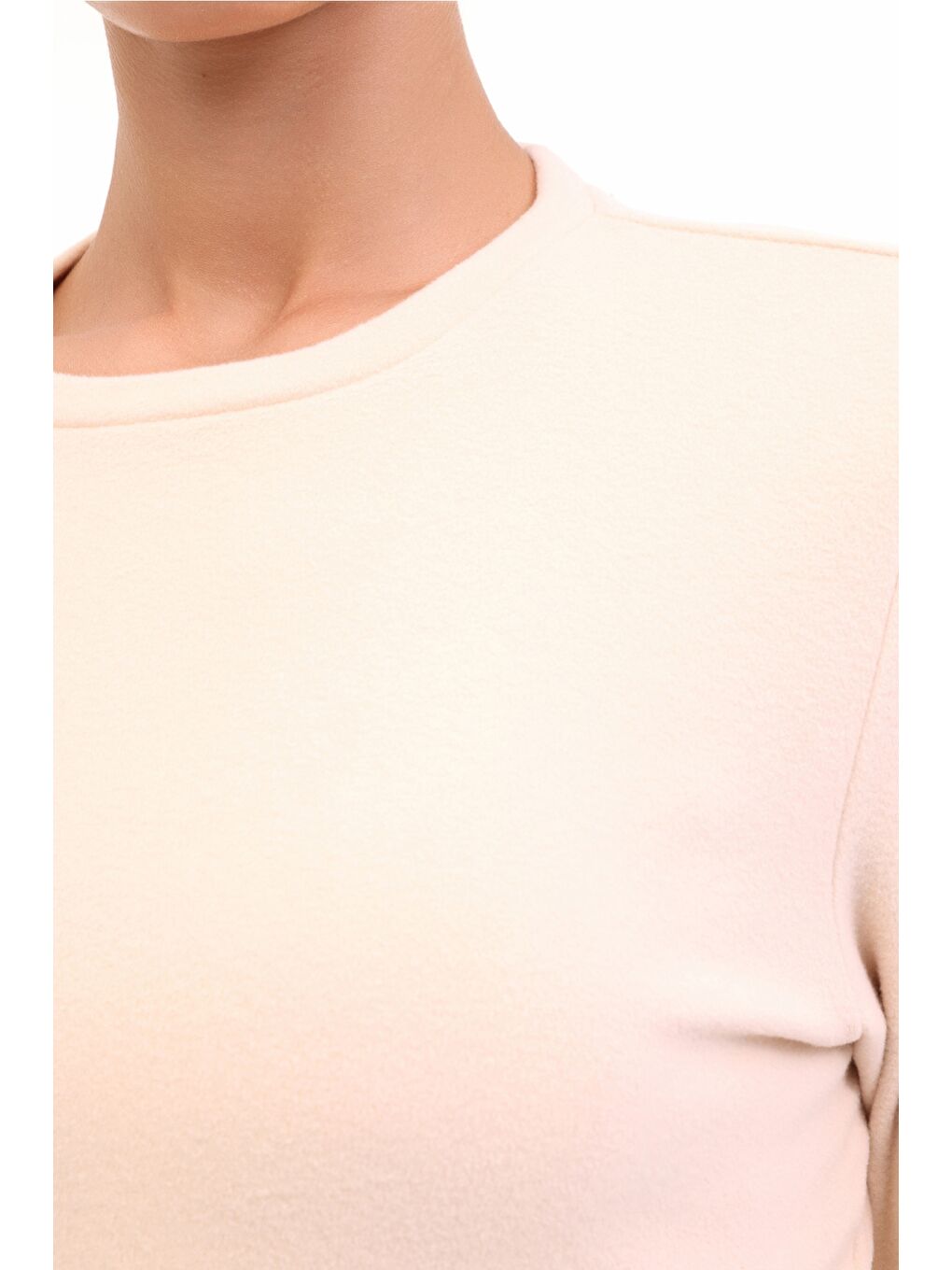 WB 7 BEYZA POLAR 5PR Bej Kadın Polar-3