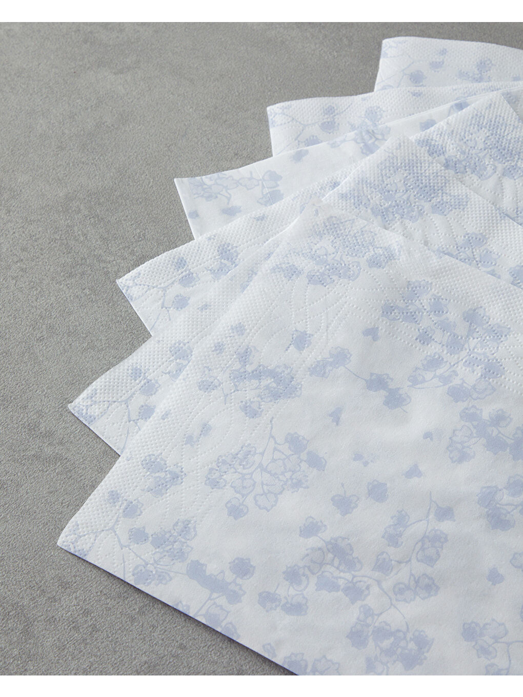 Bluvita 20'li Kağıt Peçete 33x33 cm Mavi-Beyaz-1