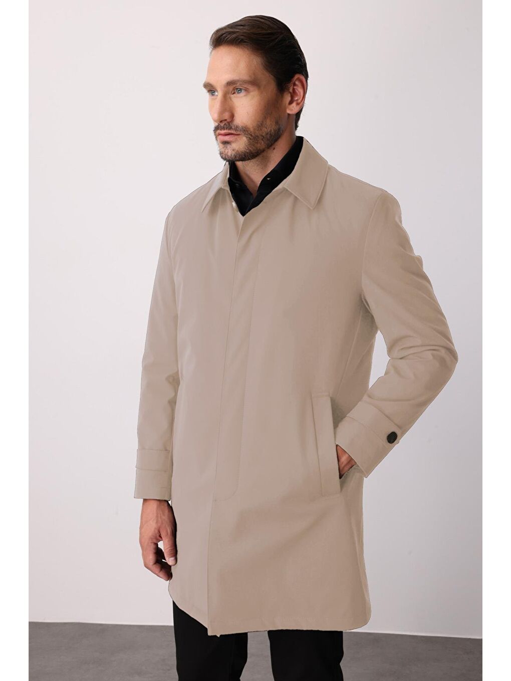 Gri Erkek Grİ Standart Std Mont-1