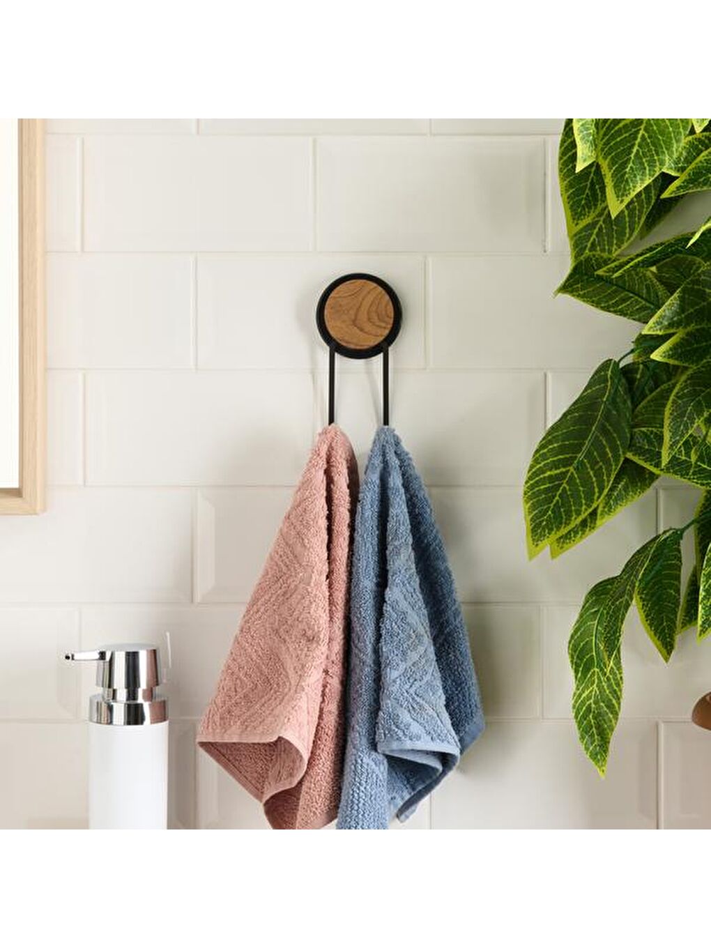 İkili Askı - Siyah - 15 cm