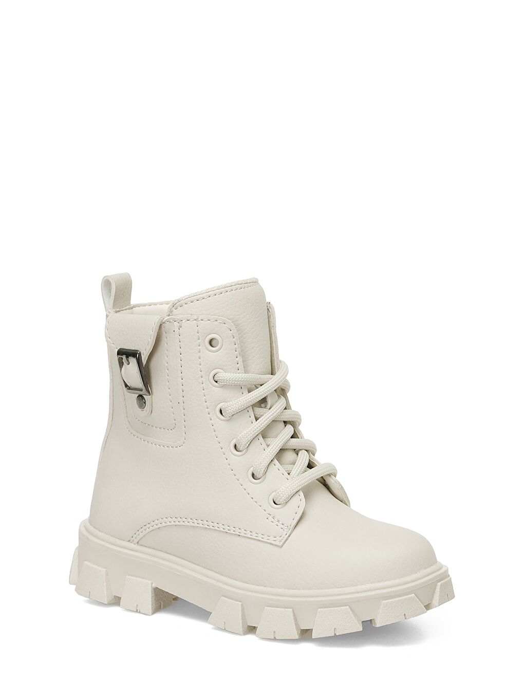 Bej BAGES.P4PR Krem Kız Çocuk Biker Bot-1