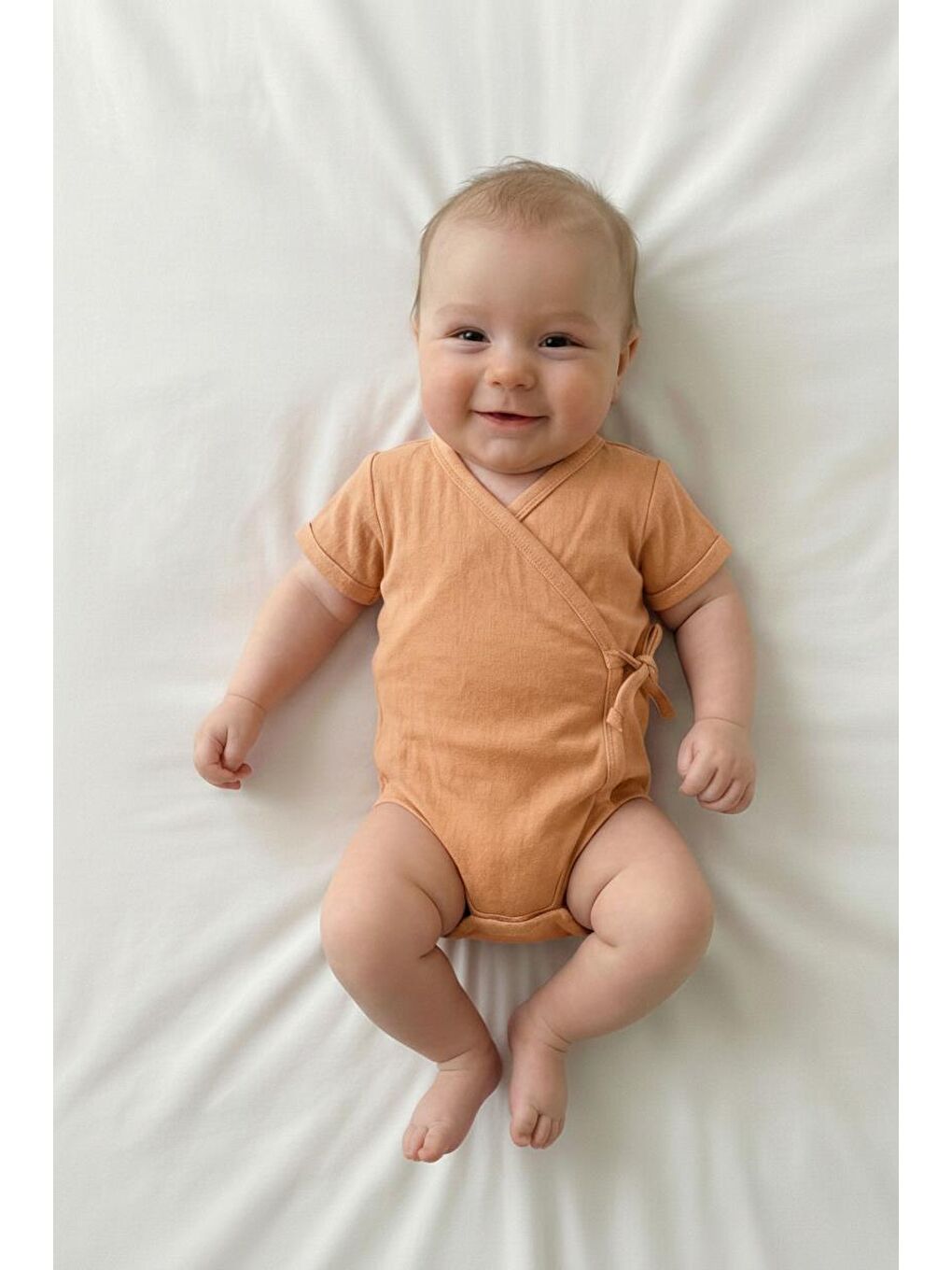 Pembe Müslin Kruvaze badi-1