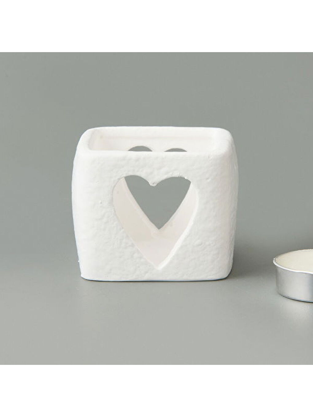 Deco Star Mumluk - Beyaz - 6x6 cm-3