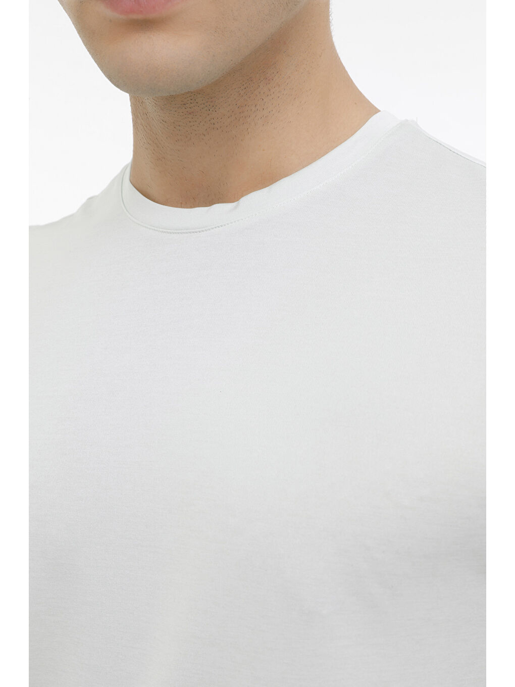 M-SN233 BSC PES T-SH 4FX Mavi Erkek Kısa Kol Tişört