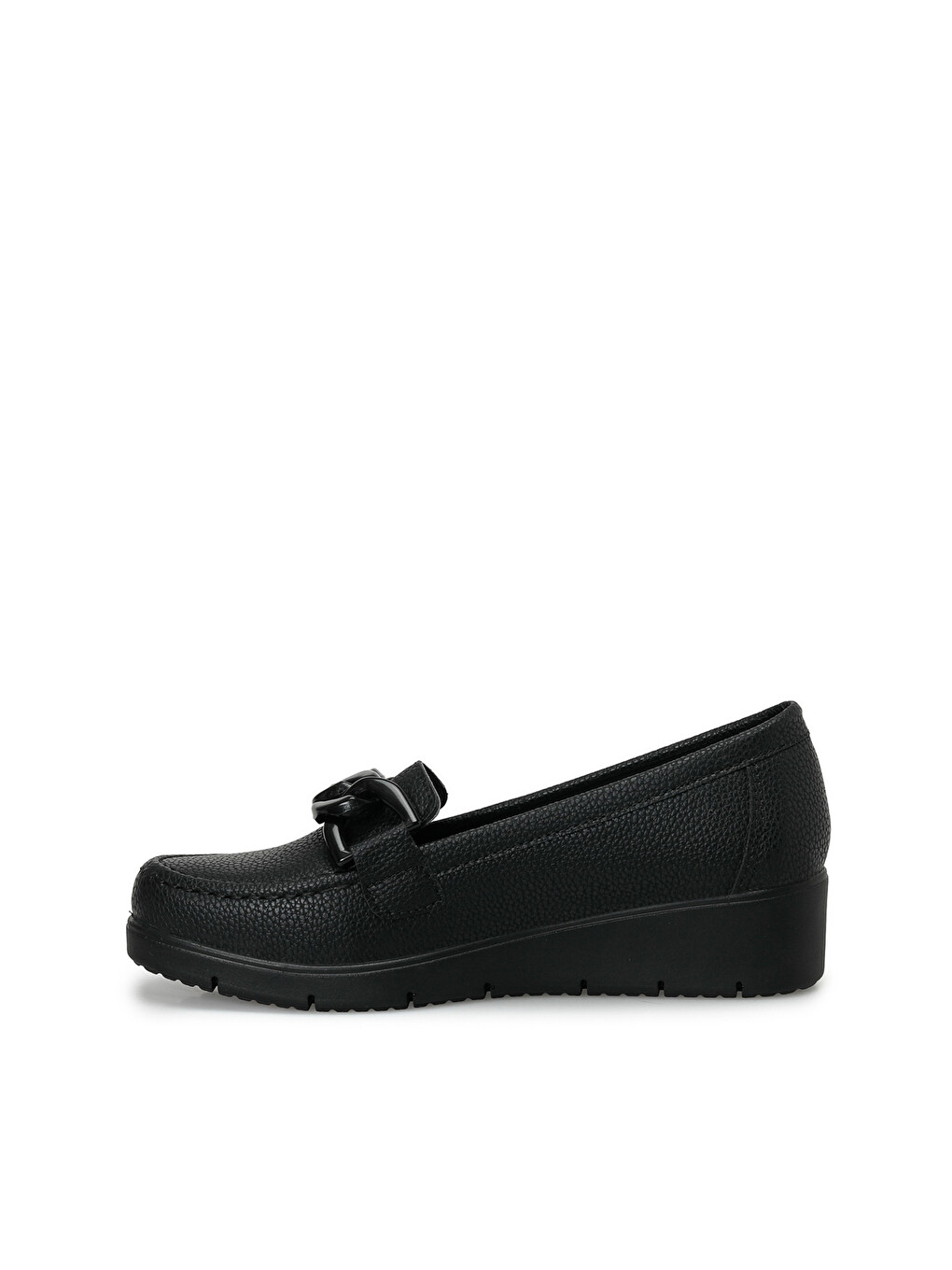 166552.z Siyah Kadın Loafer-2