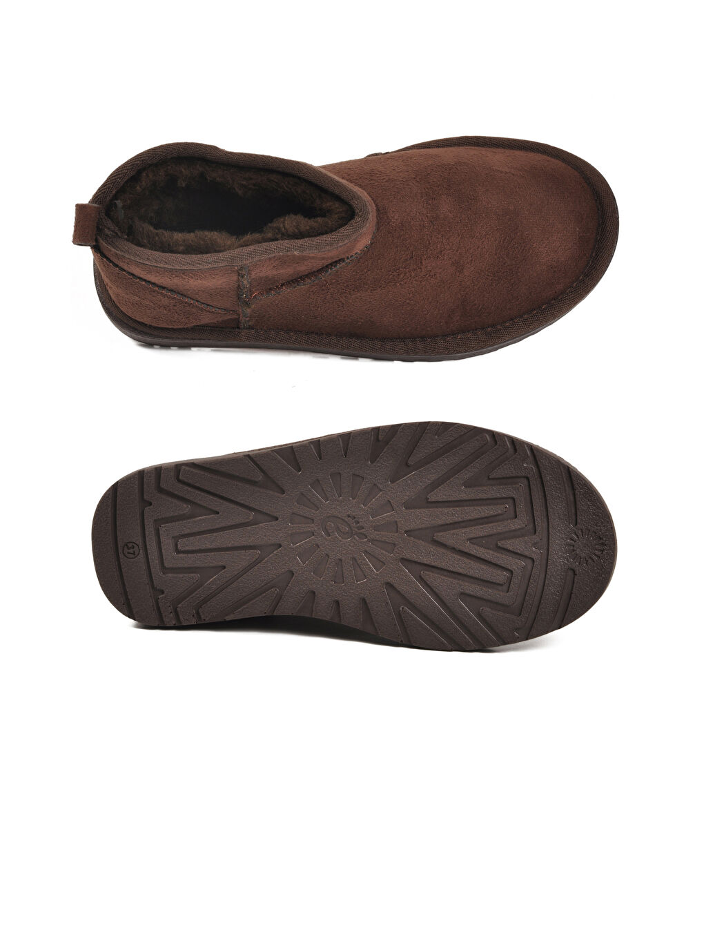 Kahverengi Kahve İçi Kürklü Soğuğa Dirençli Kadın Bot U-19 Z-4