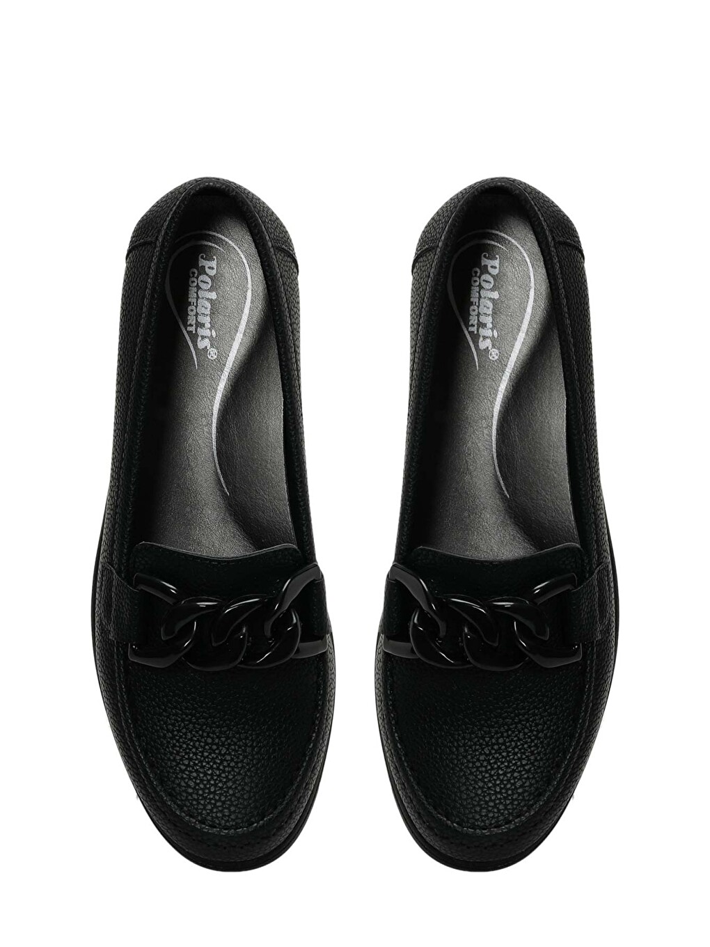 166552.z Siyah Kadın Loafer-3