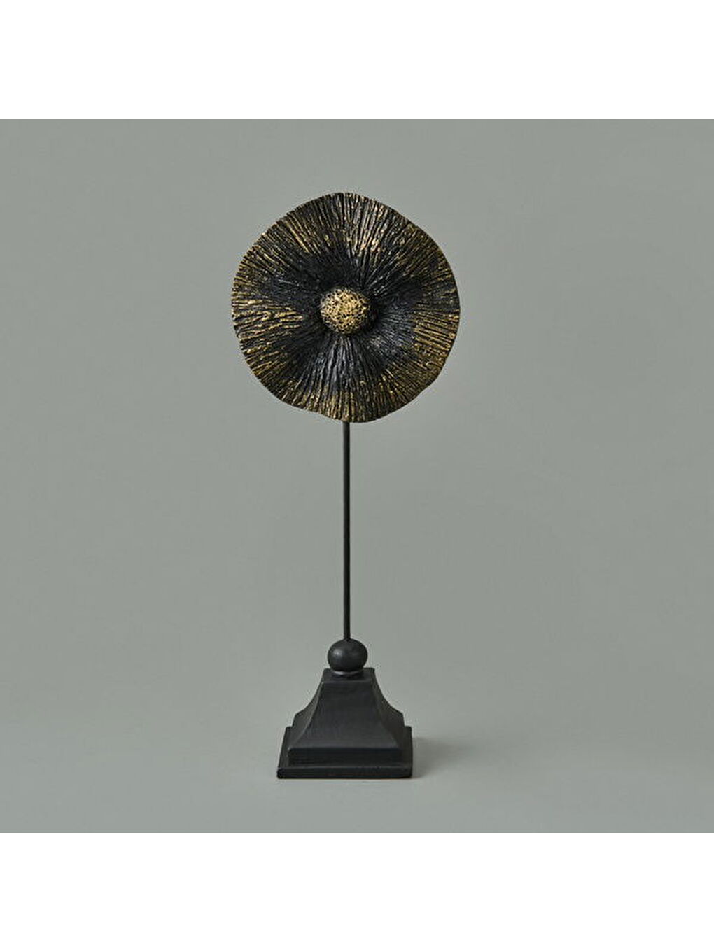 Deco Begonvil Dekor - Siyah / Gold - 32 cm