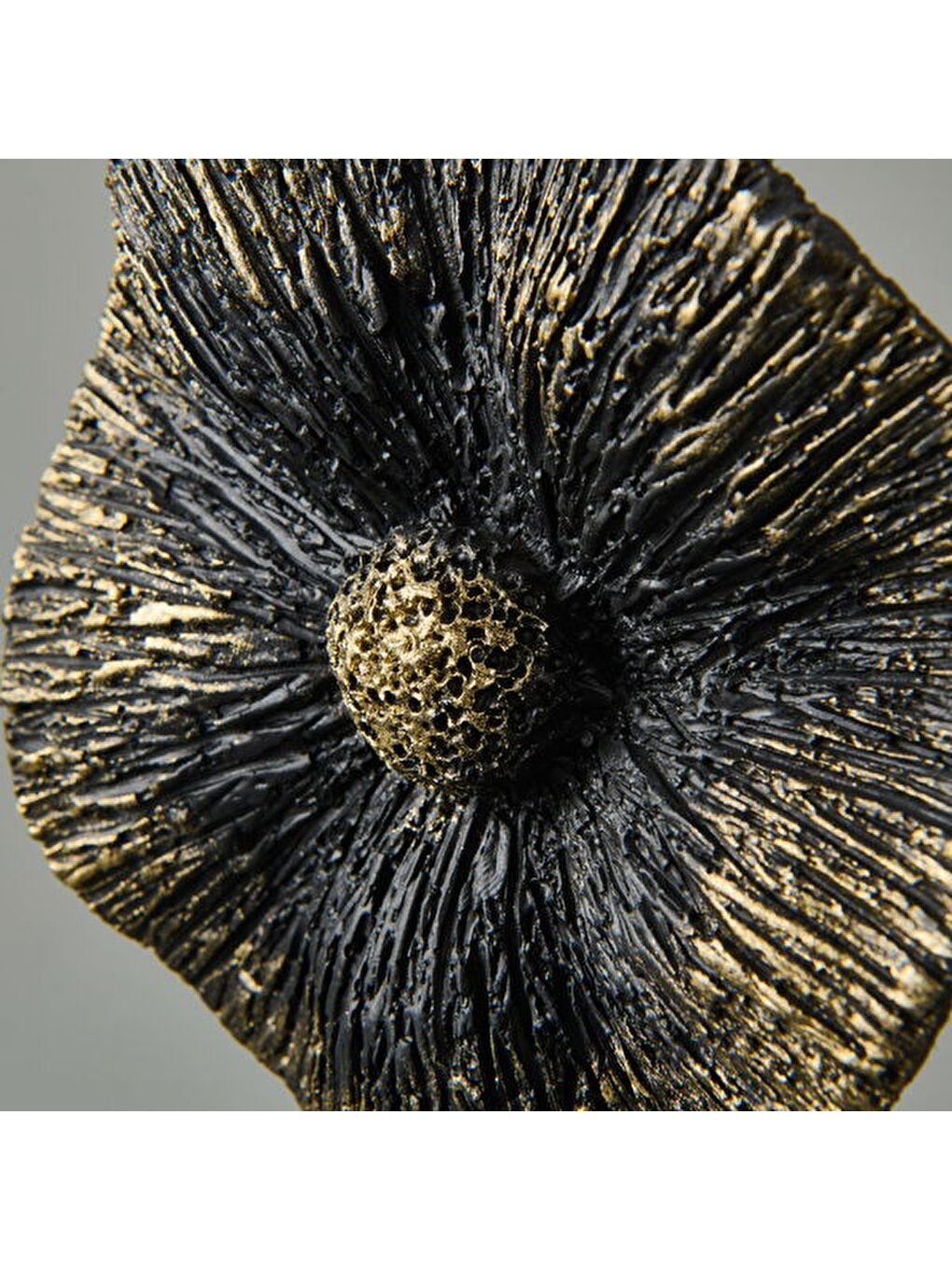 Deco Begonvil Dekor - Siyah / Gold - 32 cm-2