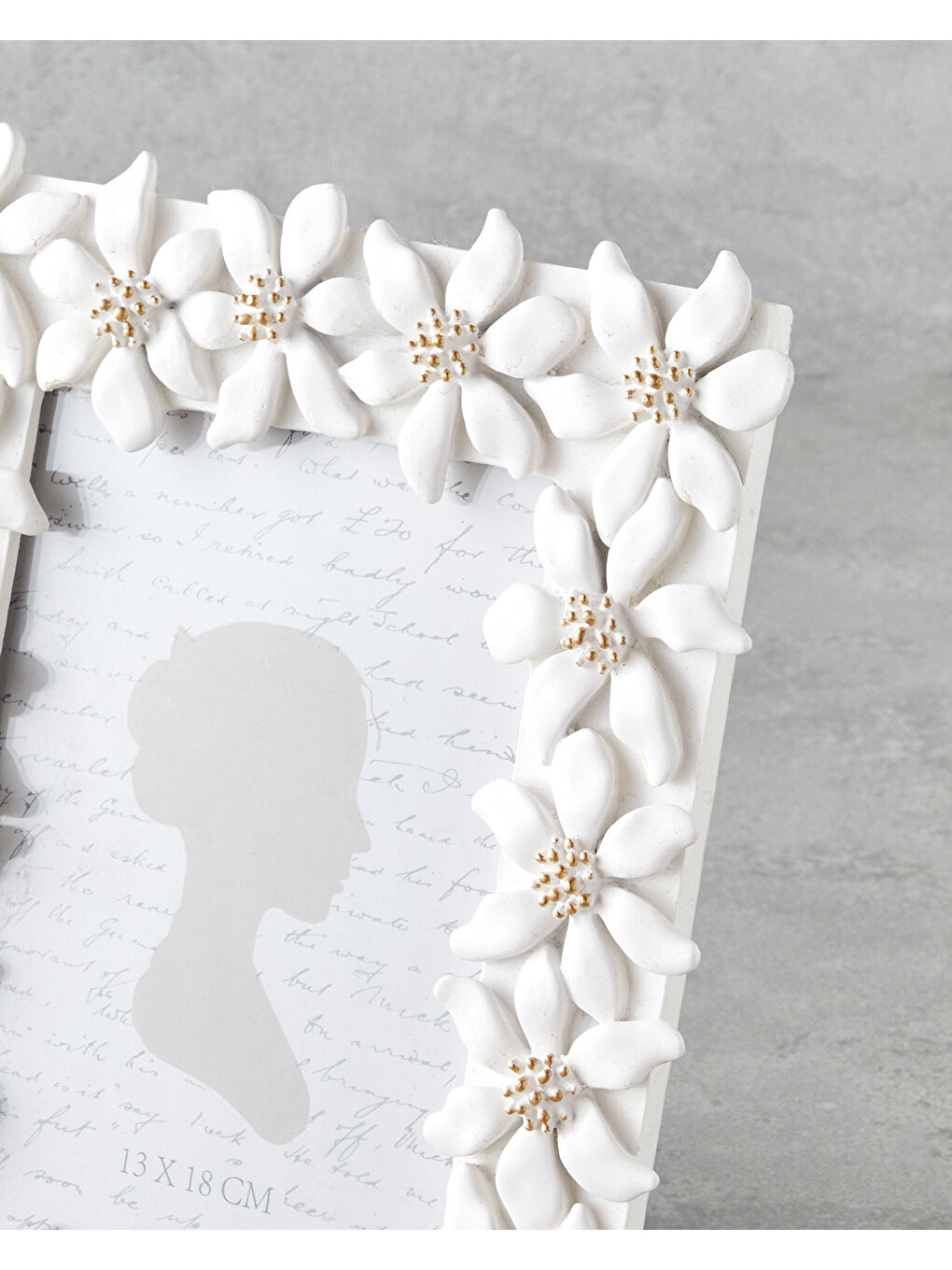 Daisy Çerçeve 13x18 cm Beyaz-1