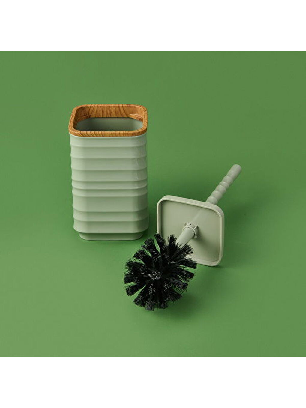 Bath Luna Kare 5’li Banyo Seti - Yeşil-2